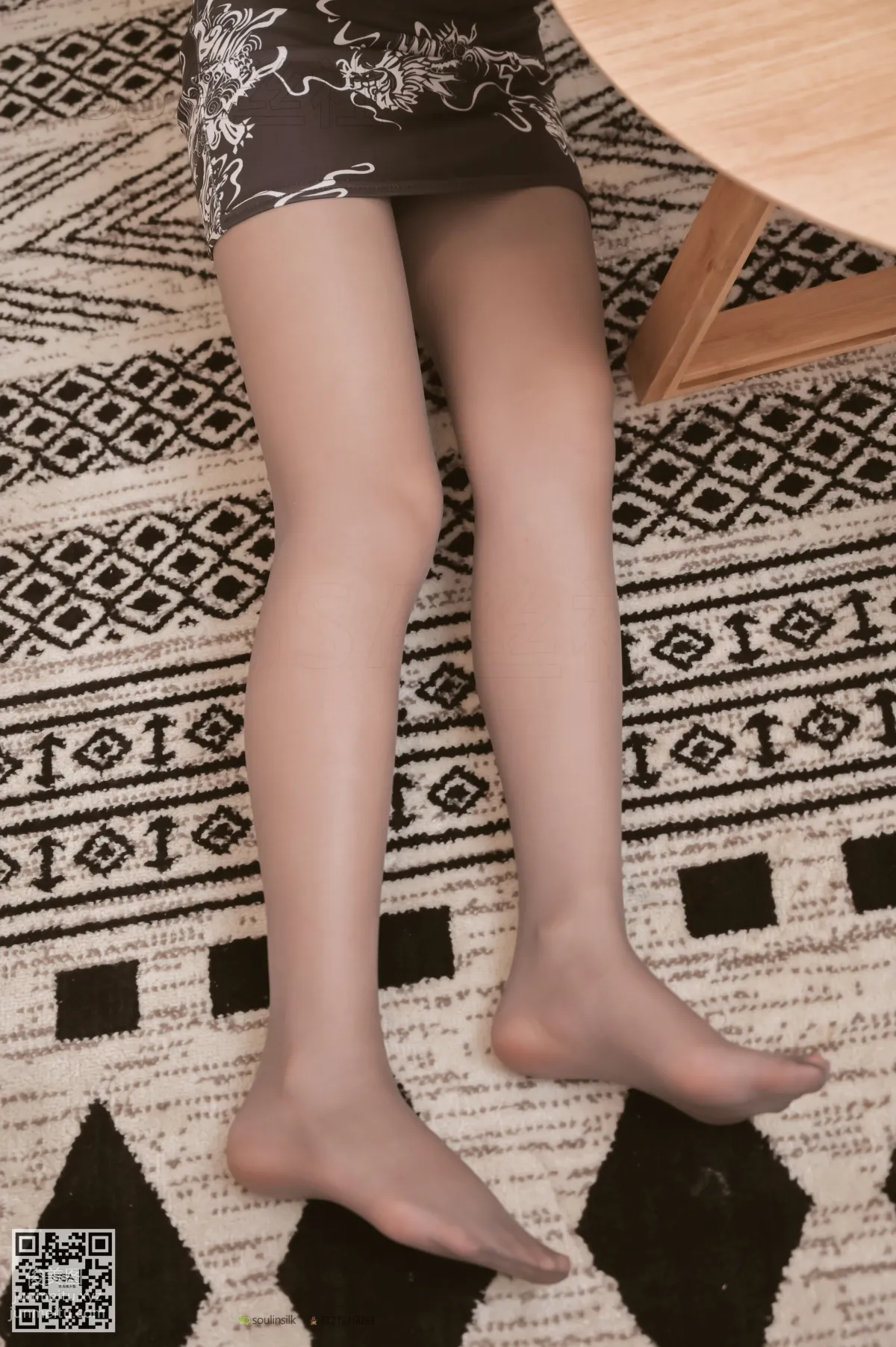 [SSA] Ultra HD Photos NO.105 Xi Xi Leg Model Xi Xi Ultra Short Qipao Gray Stockings Run Close-Up [153P] photo 75