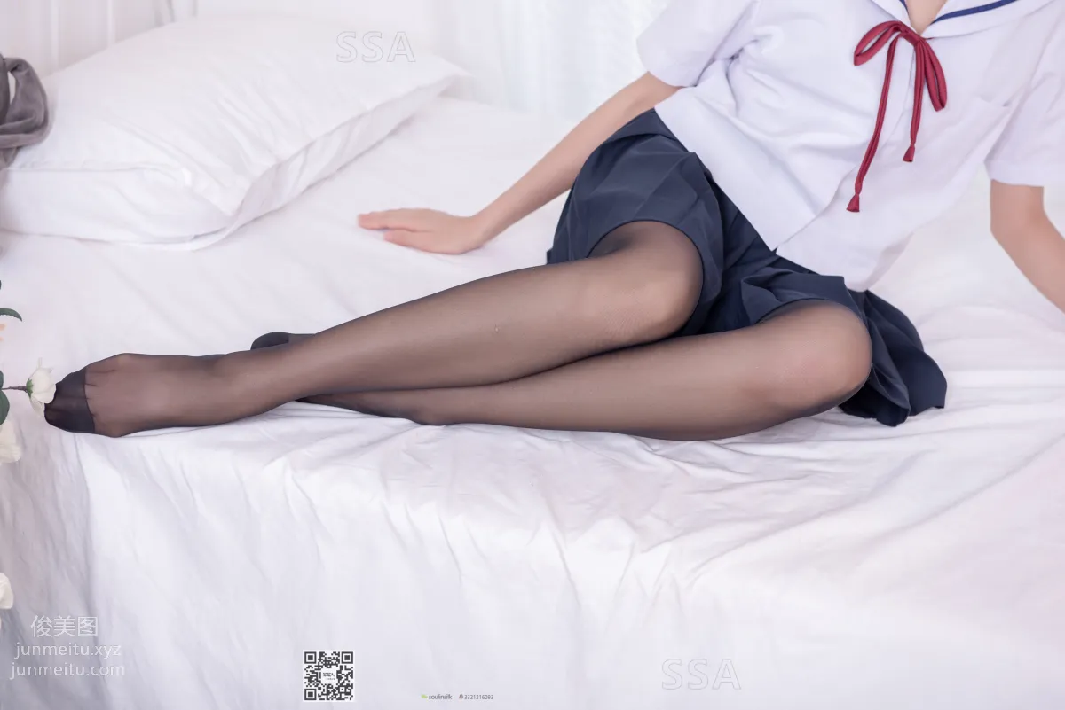[SSA] Ultra HD Photos No.169 Xiao Pei JK Uniform and Black Stockings [148P] photo 140