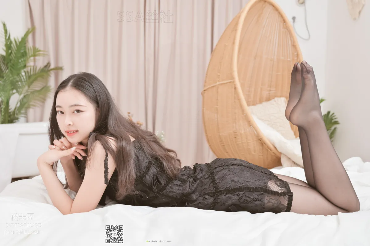 [SSA] Ultra HD Photos NO.104 Wen Juan Leg Model Wen Juan, Floral Girl's Short Skirt [131P] photo 86
