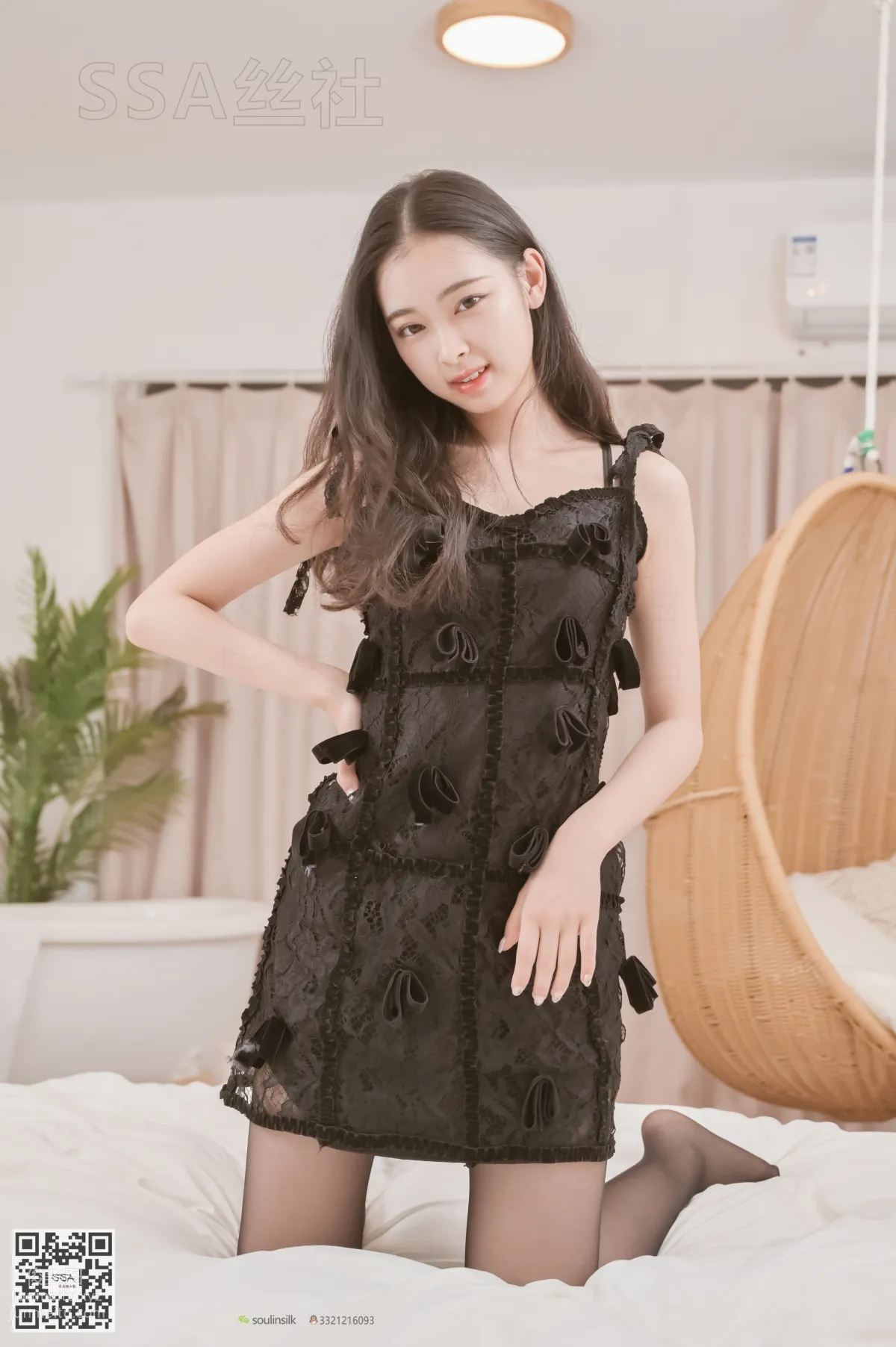 [SSA] Ultra HD Photos NO.104 Wen Juan Leg Model Wen Juan, Floral Girl's Short Skirt [131P] photo 117