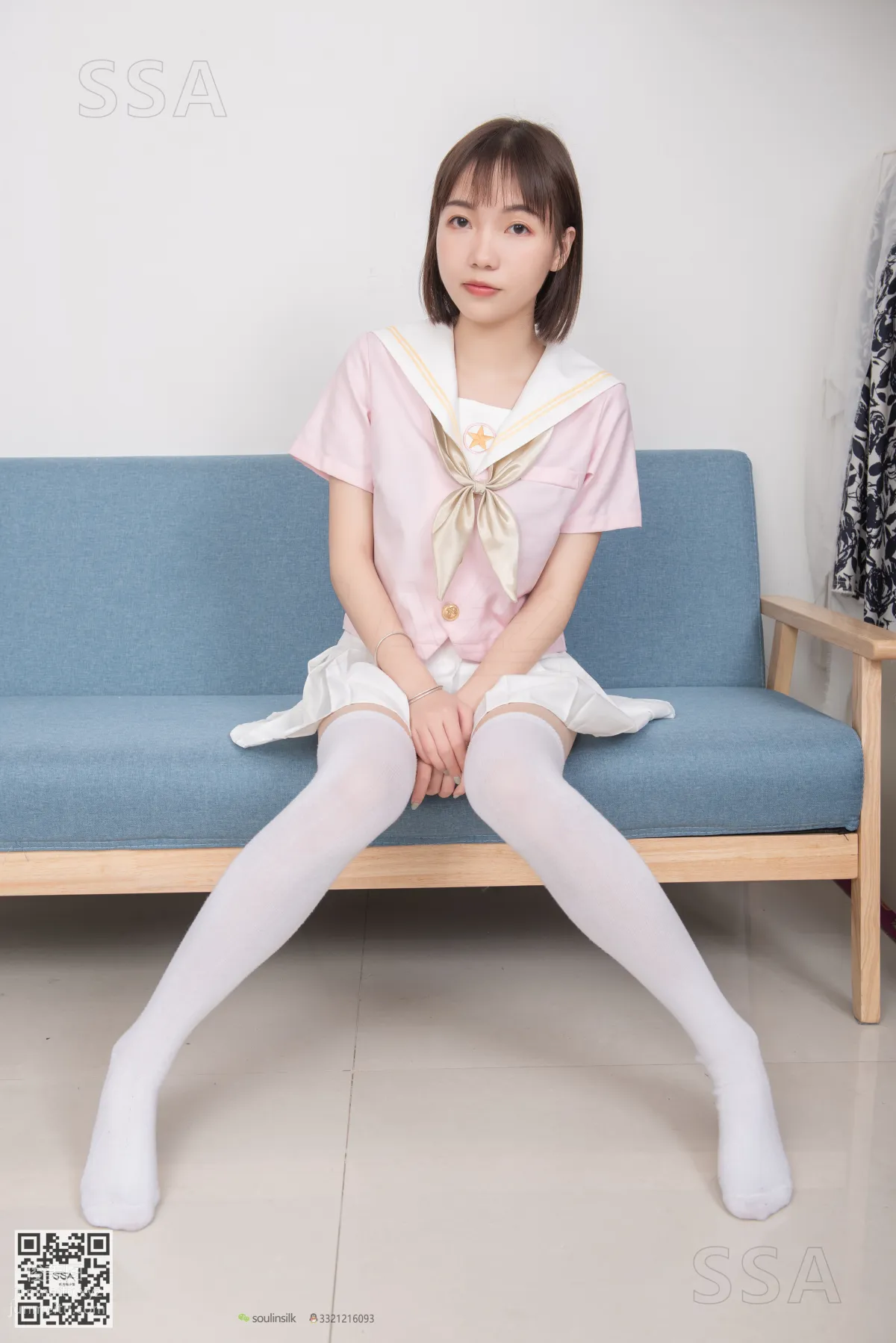 [SSA絲社]超清寫真 No.162 桃子粉色JK制服 [173P] 7
