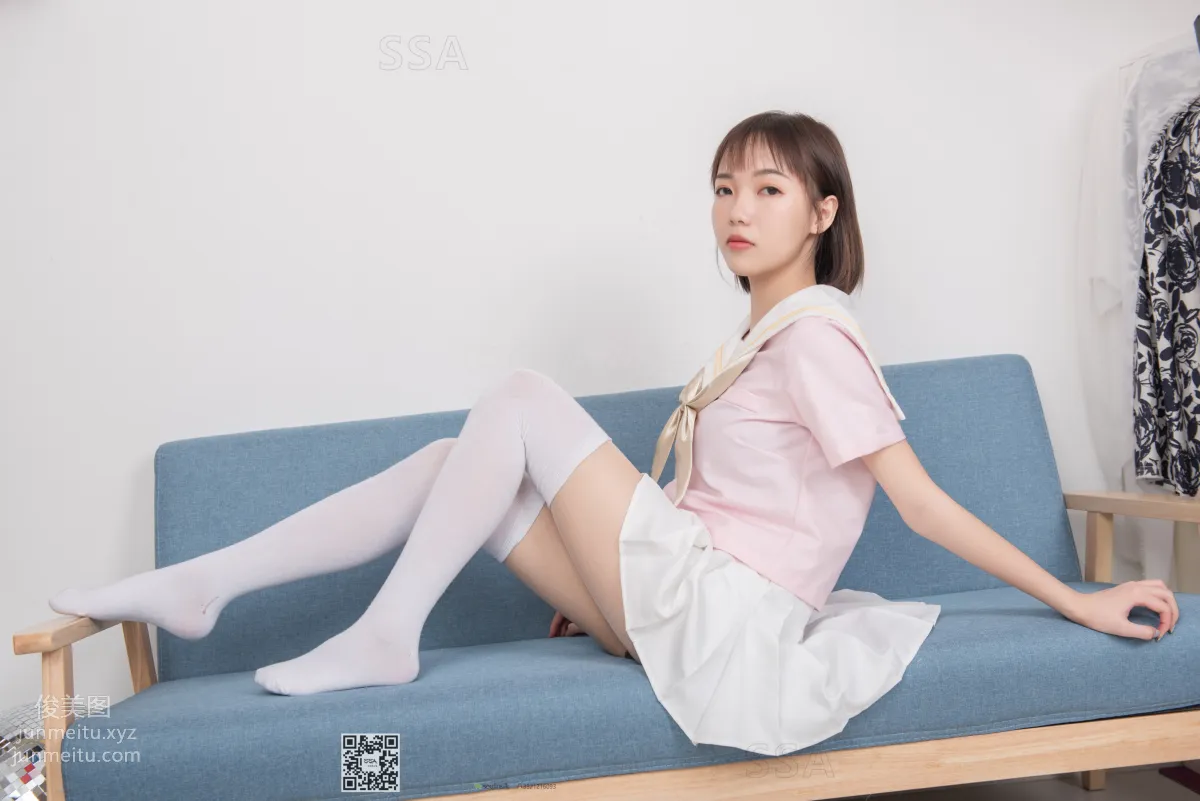 [SSA絲社]超清寫真 No.162 桃子粉色JK制服 [173P] 19