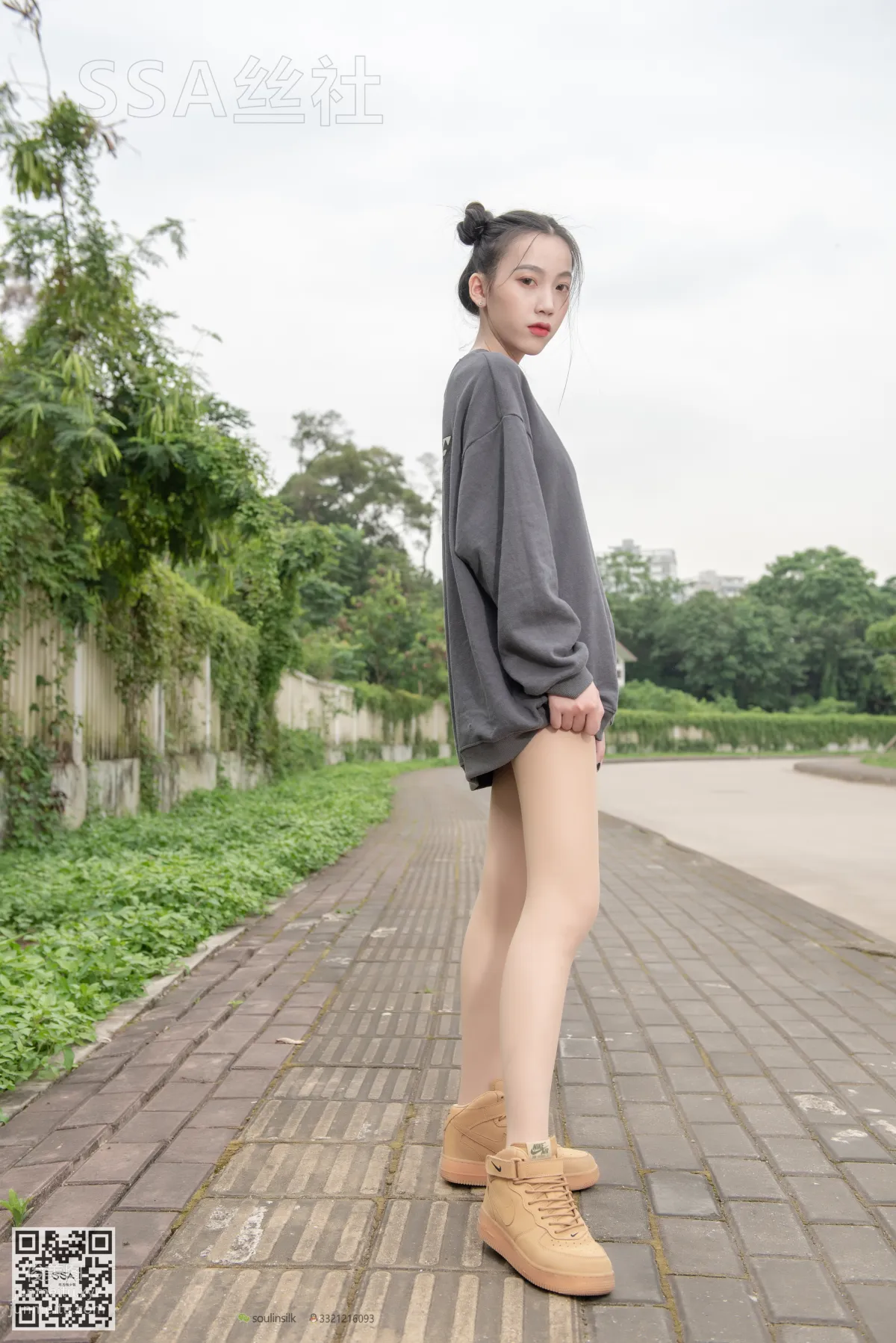 [SSA絲社]超清寫真 NO.125 大大 腿模大大的郊外踏青之旅[154P] 88