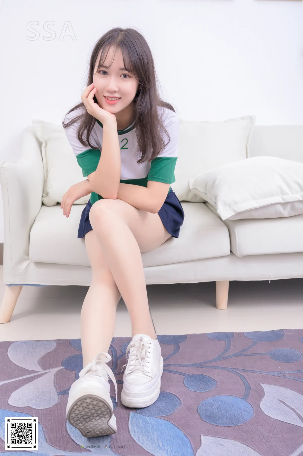[SSA] Ultra HD Photo Set NO.215 Xiao Xia, Hip-Length Short Skirt (Part 1) [99P] photo 1