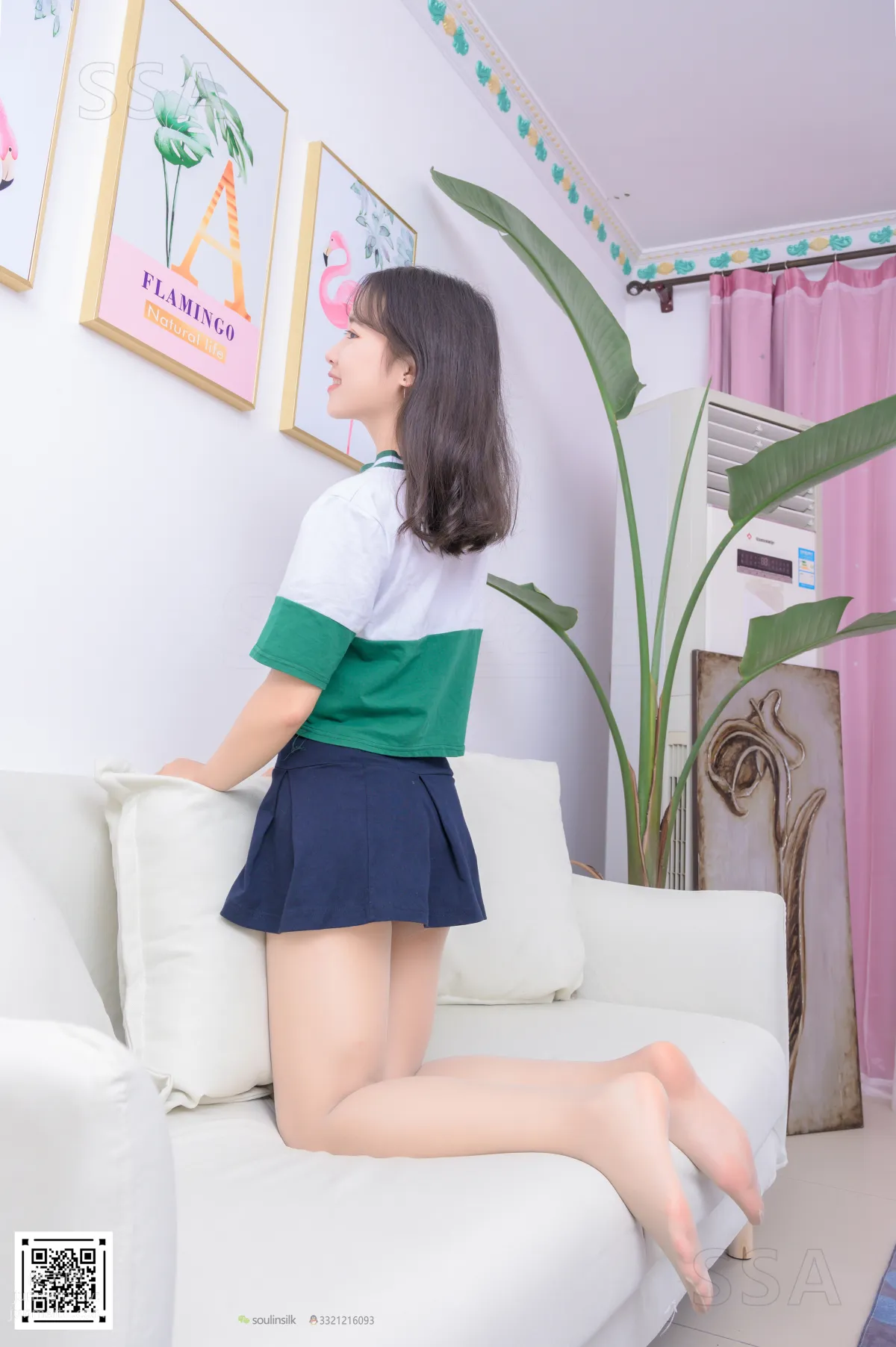 [SSA] Ultra HD Photo Set NO.215 Xiao Xia, Hip-Length Short Skirt (Part 1) [99P] photo 90