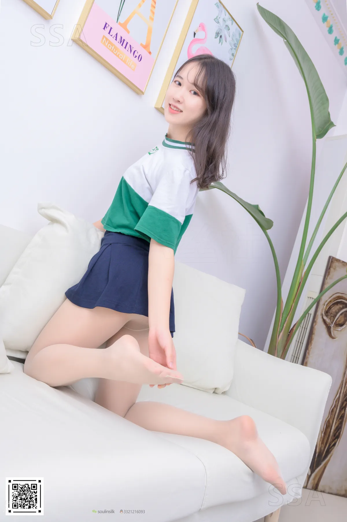 [SSA] Ultra HD Photo Set NO.215 Xiao Xia, Hip-Length Short Skirt (Part 1) [99P] photo 95
