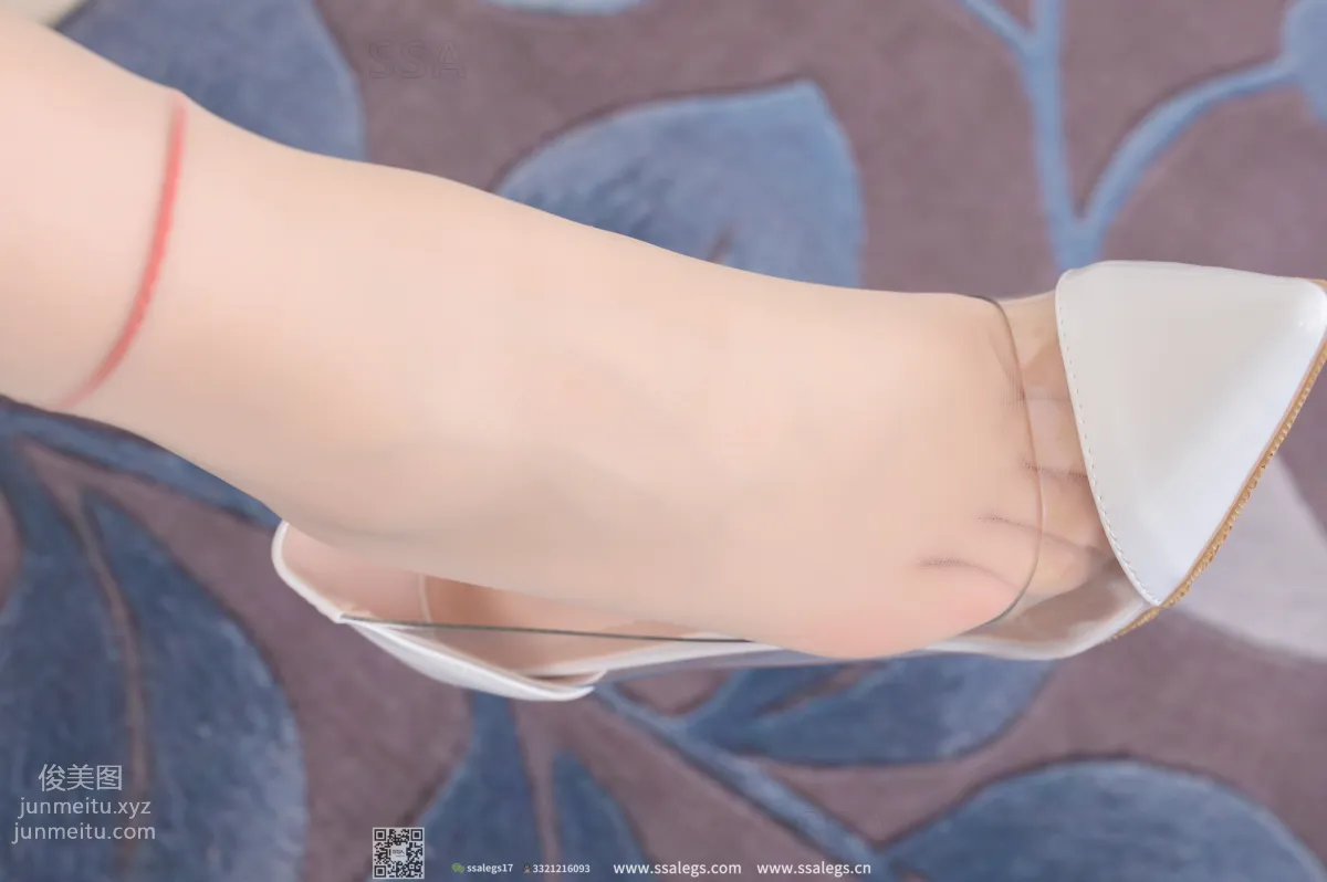 [SSA絲社]超清寫真 NO.296 蜜桃笑容治愈系少女的肉絲襪毛衣裙(上)[144P] 41