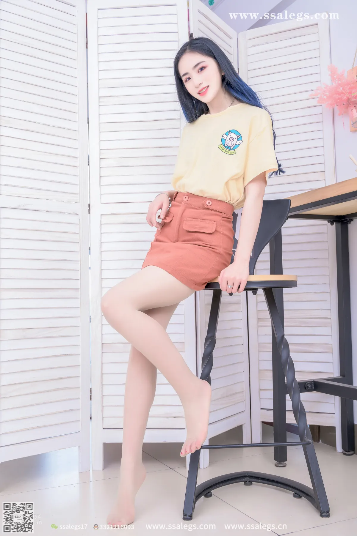 [SSA絲社]超清寫真 NO.355 茵茵第一次見面請多多關照[137P] 136