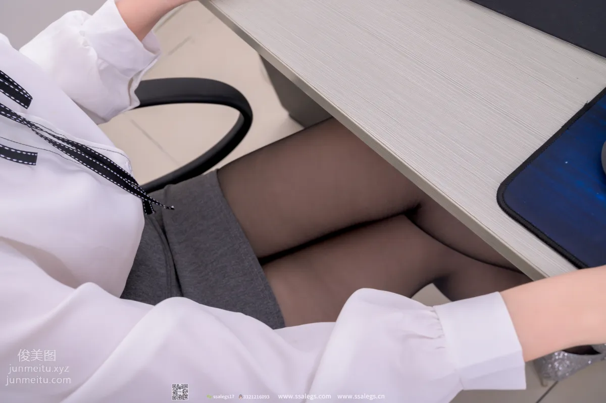 [SSA] Ultra HD Photo Set NO.463 Chun Xiao Female Colleague Stockings Temptation (Part 1) [148P] photo 13