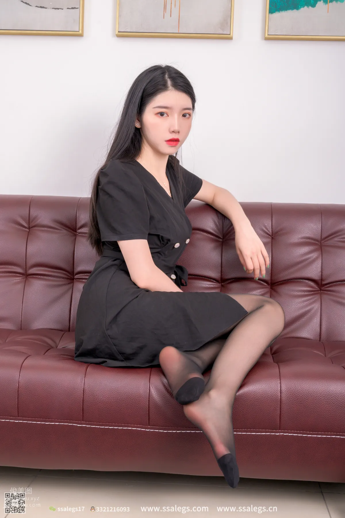 [SSA] Ultra HD Photo Set NO.469 IESS Qiuqiu Elegant Black Stockings [152P] photo 72
