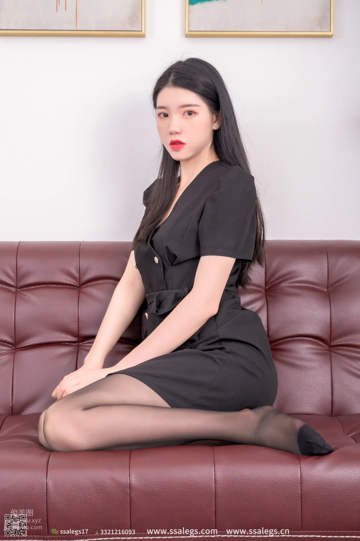 [SSA] Ultra HD Photo Set NO.469 IESS Qiuqiu Elegant Black Stockings [152P] photo 148