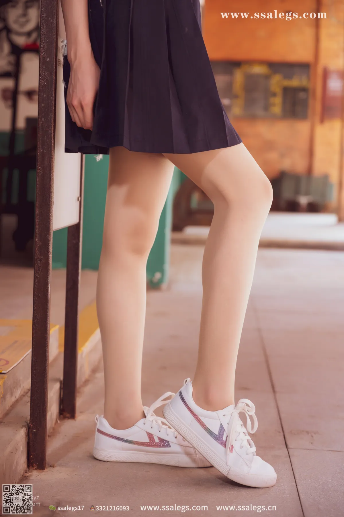 [SSA絲社]超清寫真 NO.422 漫漫白色jk制服肉絲寫真(下)[134P] 9