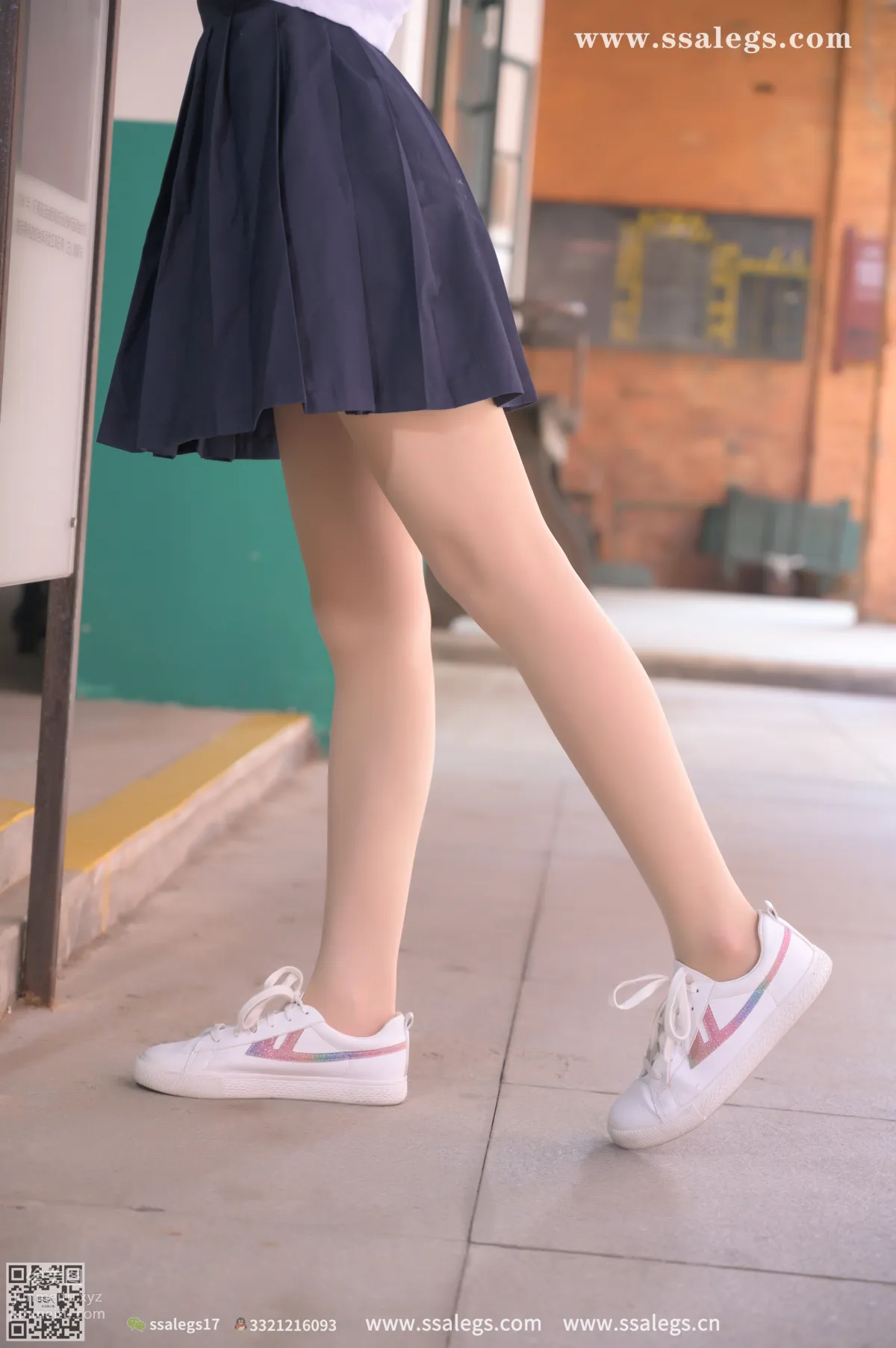 [SSA絲社]超清寫真 NO.422 漫漫白色jk制服肉絲寫真(下)[134P] 13
