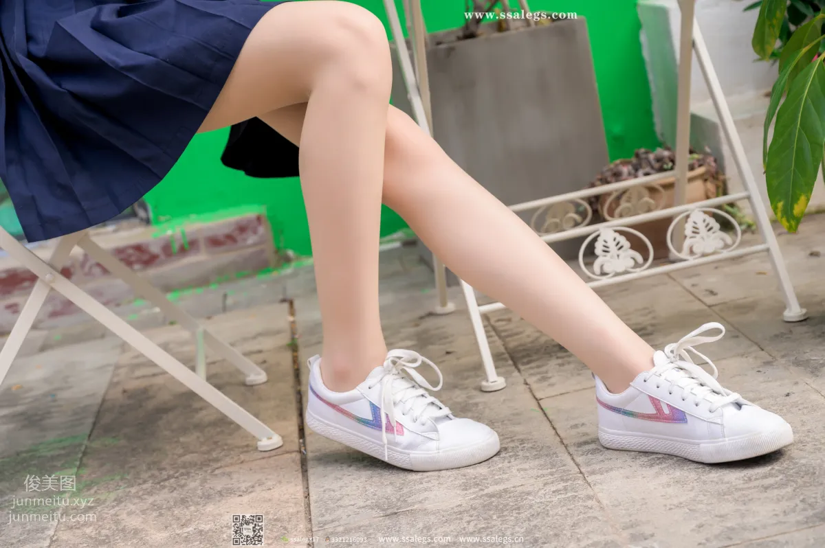 [SSA絲社]超清寫真 NO.422 漫漫白色jk制服肉絲寫真(下)[134P] 59