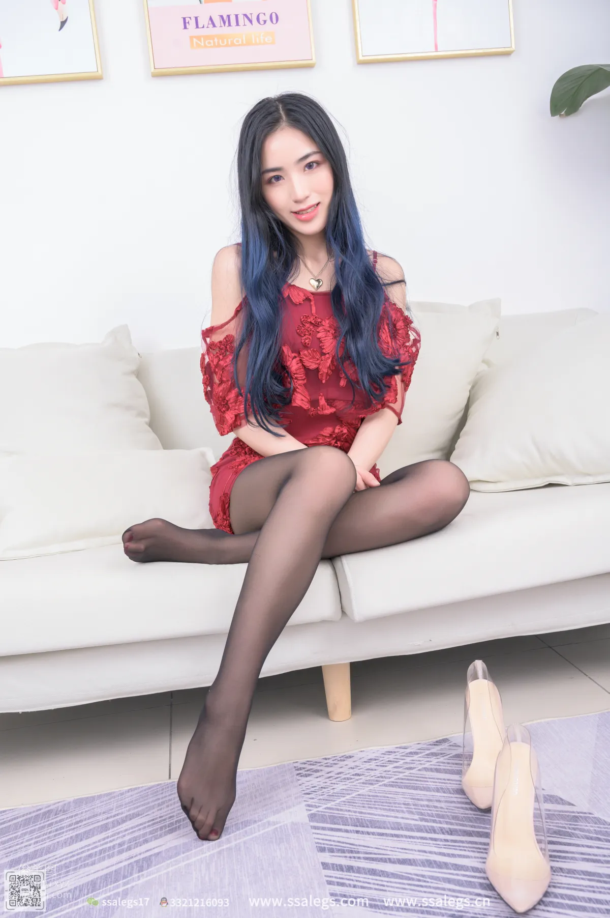 [SSA] Ultra HD Photo Set NO.524 Yin Yin Black Stockings Photos (Part 2) [142P] photo 117