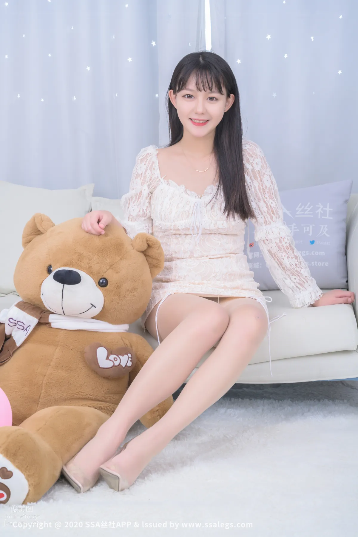 [SSA] Ultra HD Photo Set NO.569 Nan Nan Mengna Beautiful Muscular Stockings Shoot Sample (Part 1) [120P] photo 3