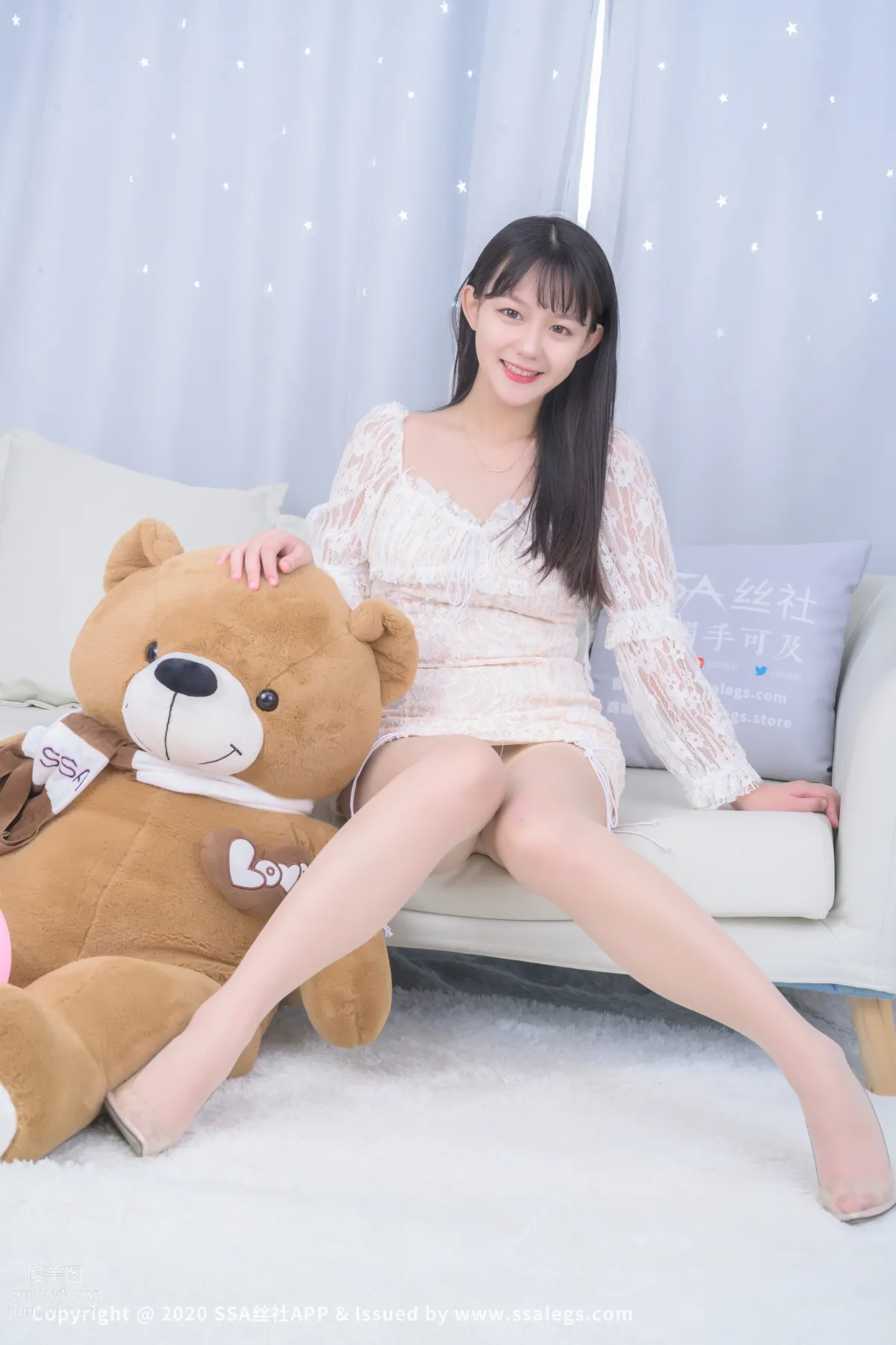 [SSA] Ultra HD Photo Set NO.569 Nan Nan Mengna Beautiful Muscular Stockings Shoot Sample (Part 1) [120P] photo 6