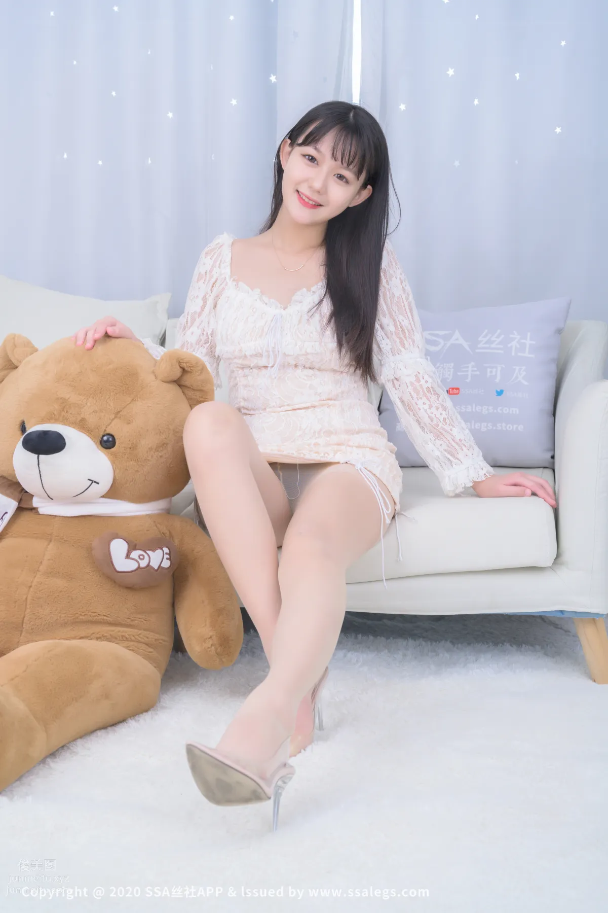 [SSA] Ultra HD Photo Set NO.569 Nan Nan Mengna Beautiful Muscular Stockings Shoot Sample (Part 1) [120P] photo 18