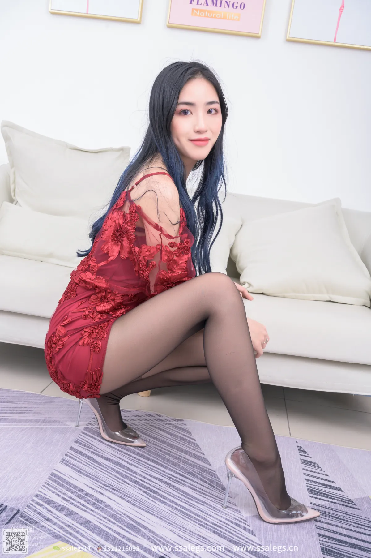 [SSA] Ultra HD Photo Set NO.523 Yin Yin Black Stockings Photos (Part 1) [143P] photo 73