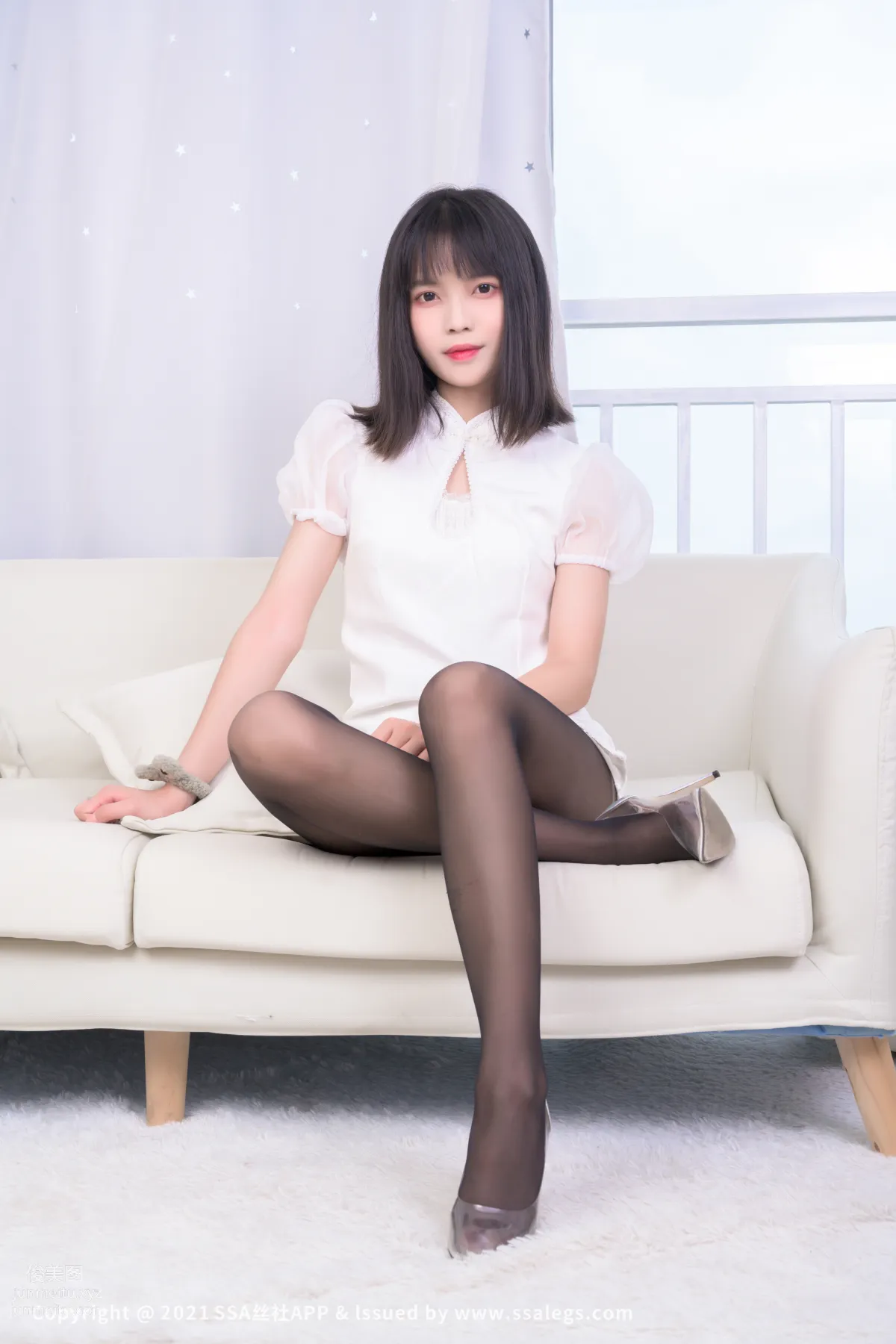 [SSA絲社]超清寫真 NO.664 腿模丹丹的黑絲襪美足（上）[118P] 42