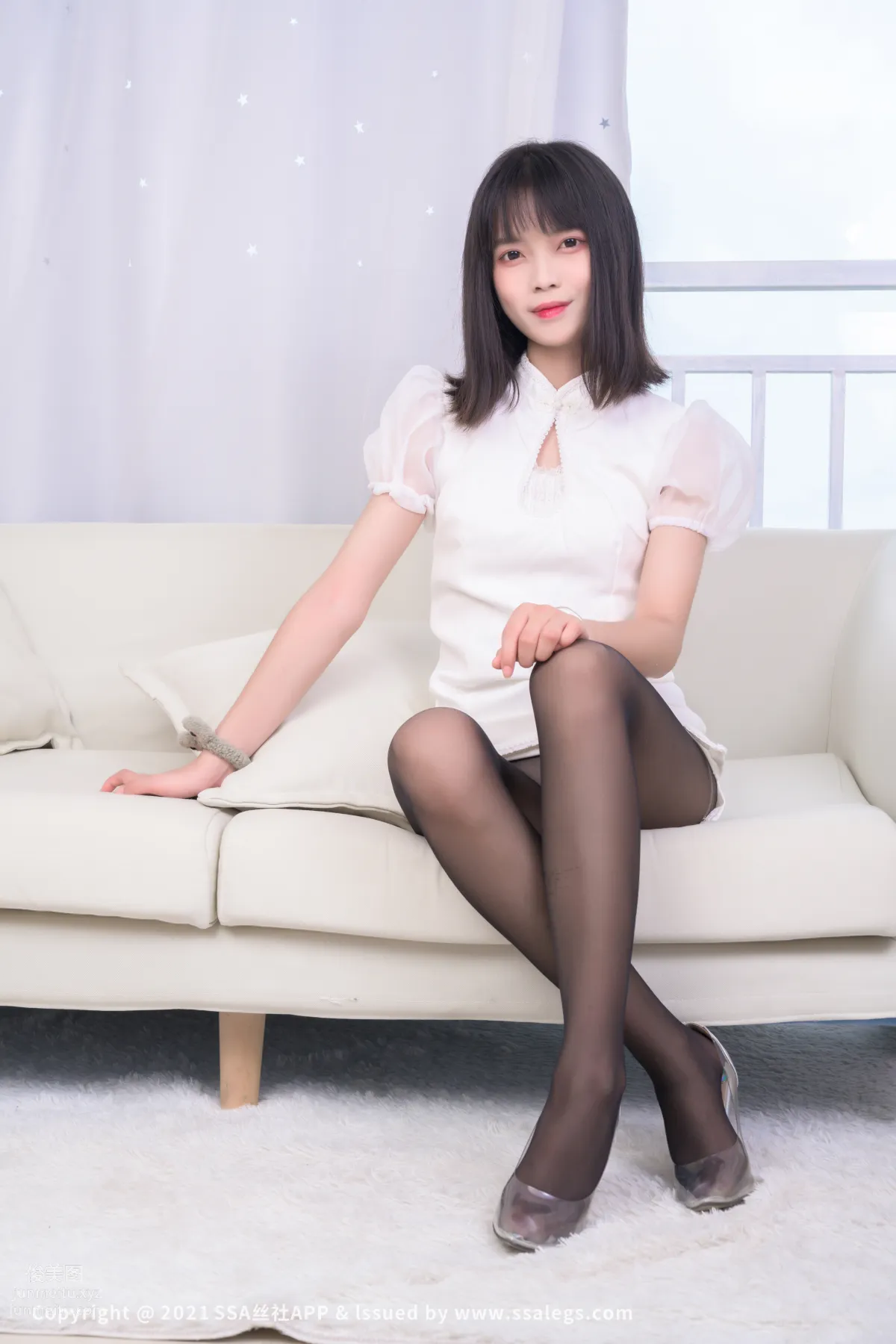 [SSA絲社]超清寫真 NO.664 腿模丹丹的黑絲襪美足（上）[118P] 45