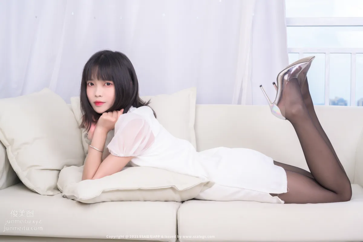 [SSA絲社]超清寫真 NO.664 腿模丹丹的黑絲襪美足（上）[118P] 93