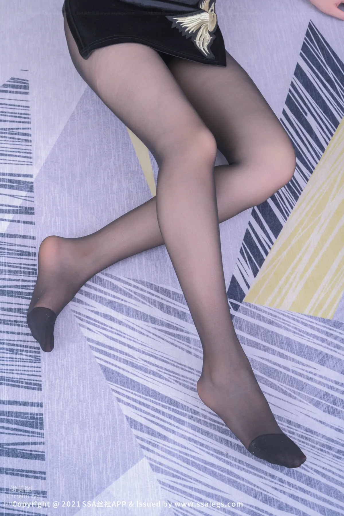 [SSA絲社]超清寫真 NO.685 模特欣欣的黑絲襪美足（下）[128P] 29