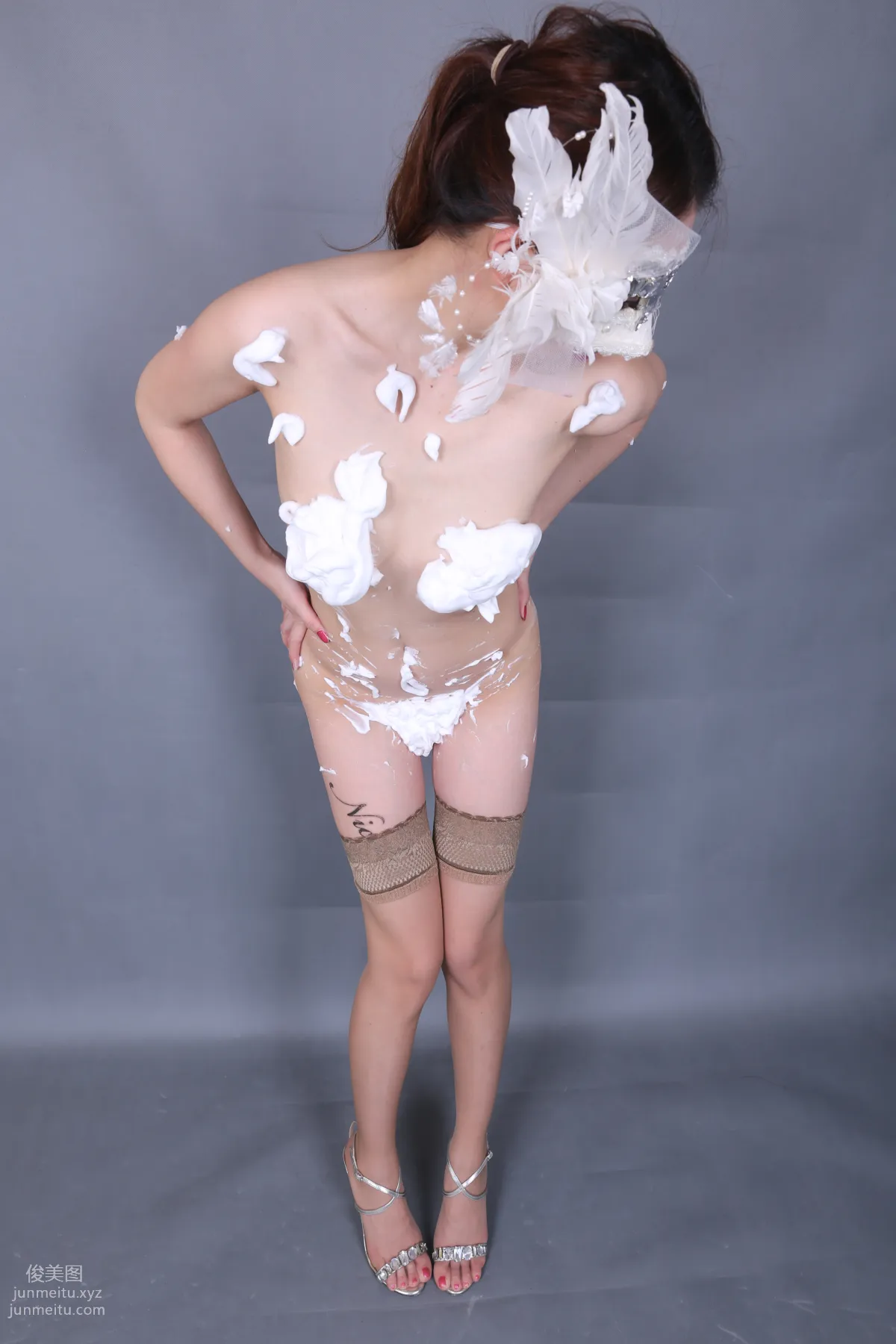 [Nicole Feet] NO.007 Studio Shoot, Long Legs, High Heels and an Extremely Good Figure [164P] photo 22