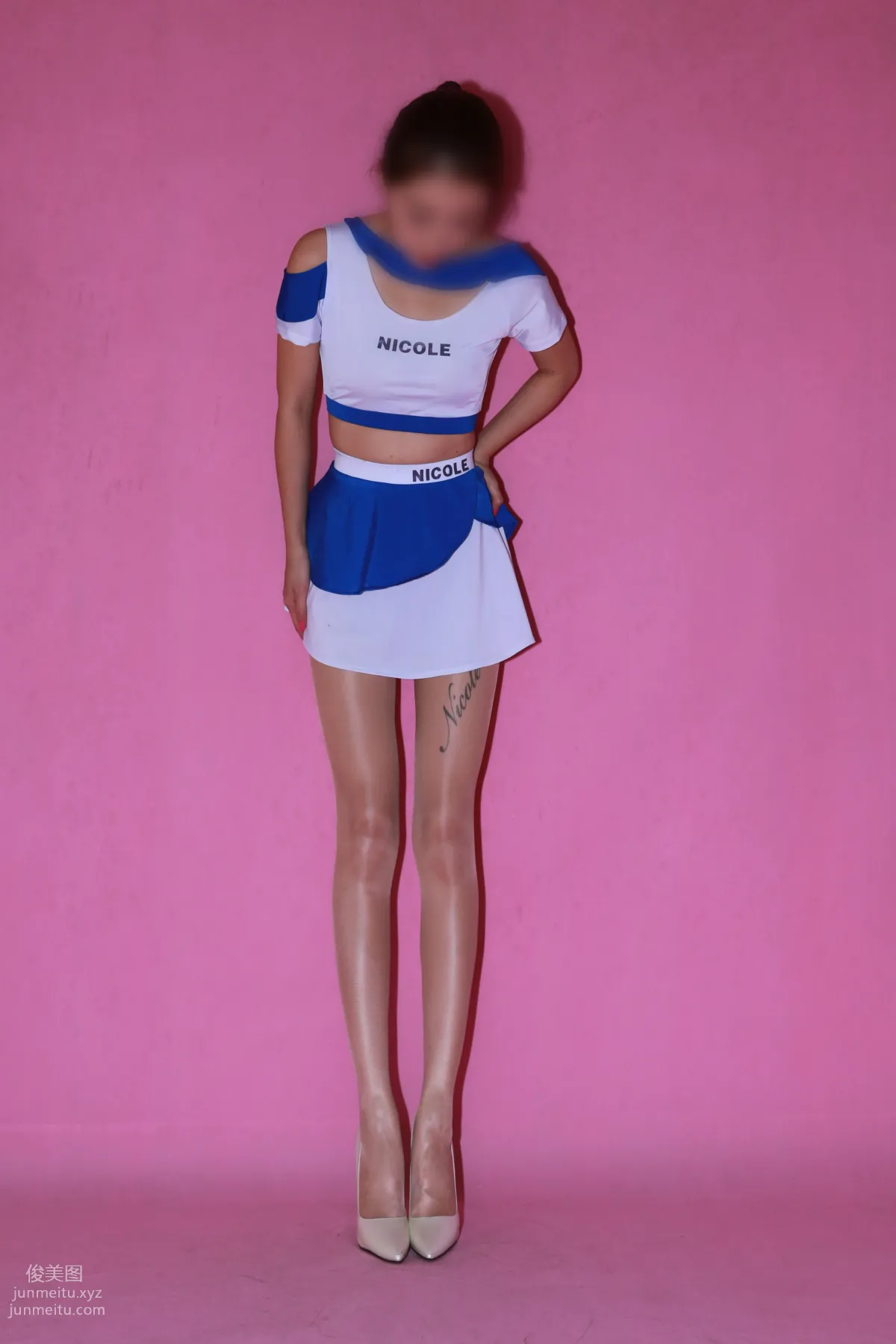 [Nicole Feet] NO.014 Studio Shoot 3, Shiny Stockings [134P] photo 4