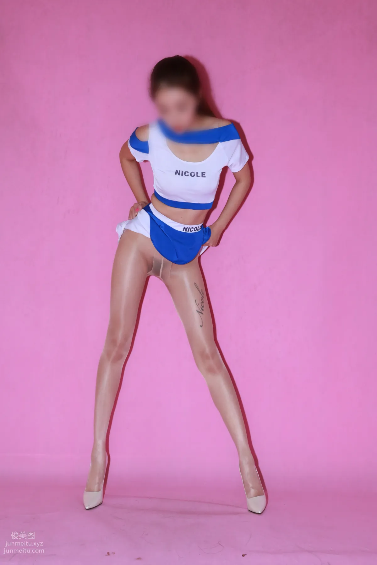 [Nicole Feet] NO.014 Studio Shoot 3, Shiny Stockings [134P] photo 27