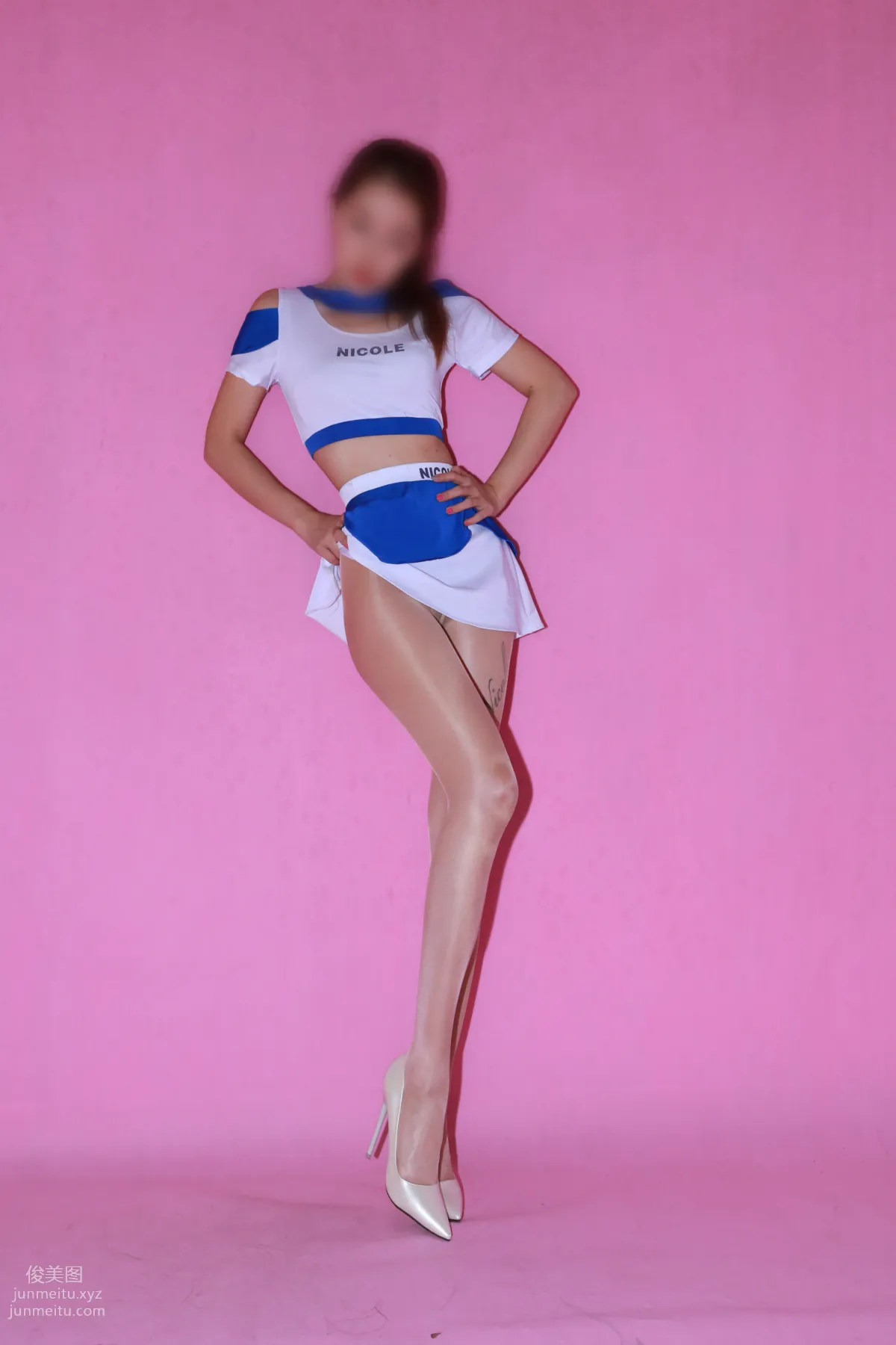 [Nicole Feet] NO.014 Studio Shoot 3, Shiny Stockings [134P] photo 44
