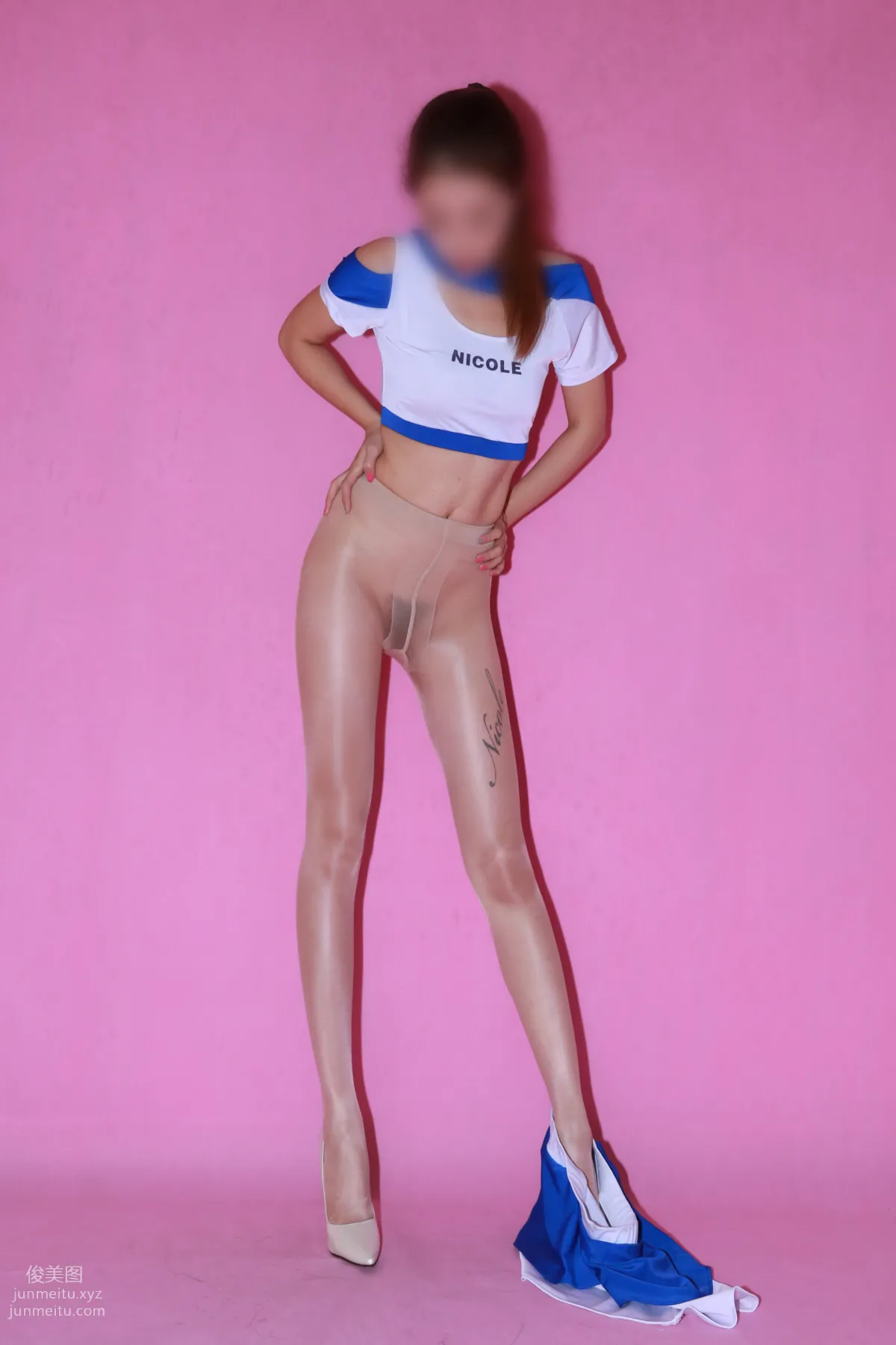 [Nicole Feet] NO.014 Studio Shoot 3, Shiny Stockings [134P] photo 64