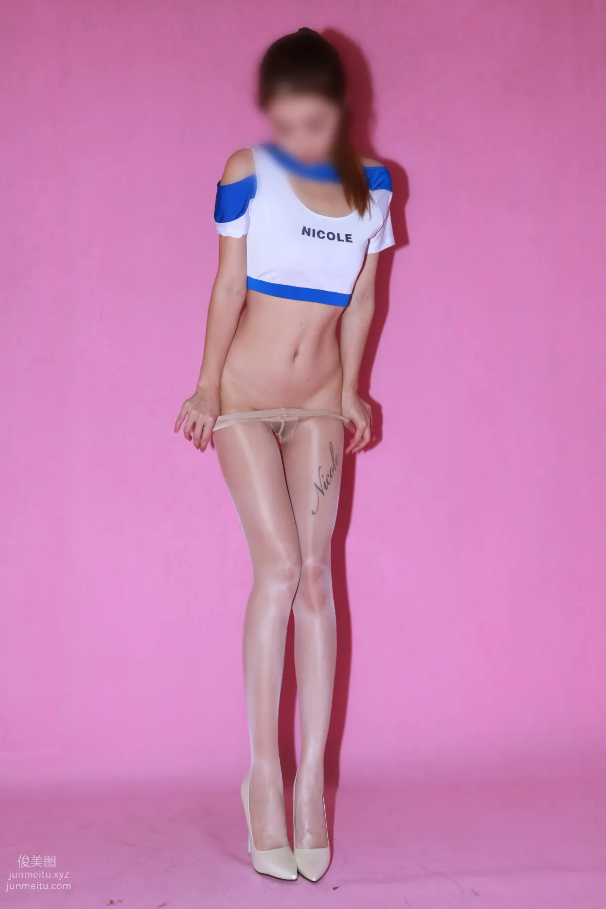 [Nicole Feet] NO.014 Studio Shoot 3, Shiny Stockings [134P] photo 73