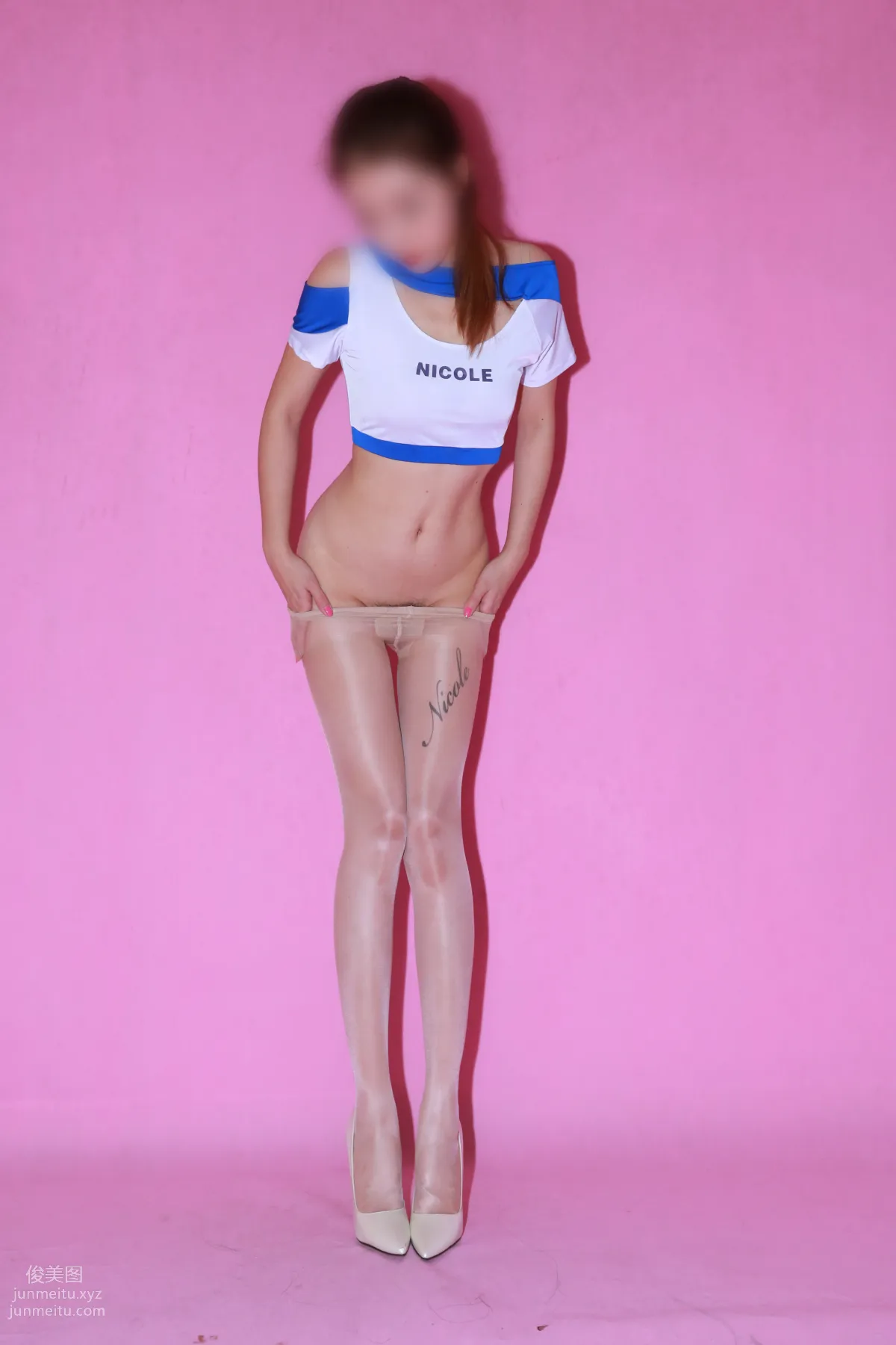 [Nicole Feet] NO.014 Studio Shoot 3, Shiny Stockings [134P] photo 80