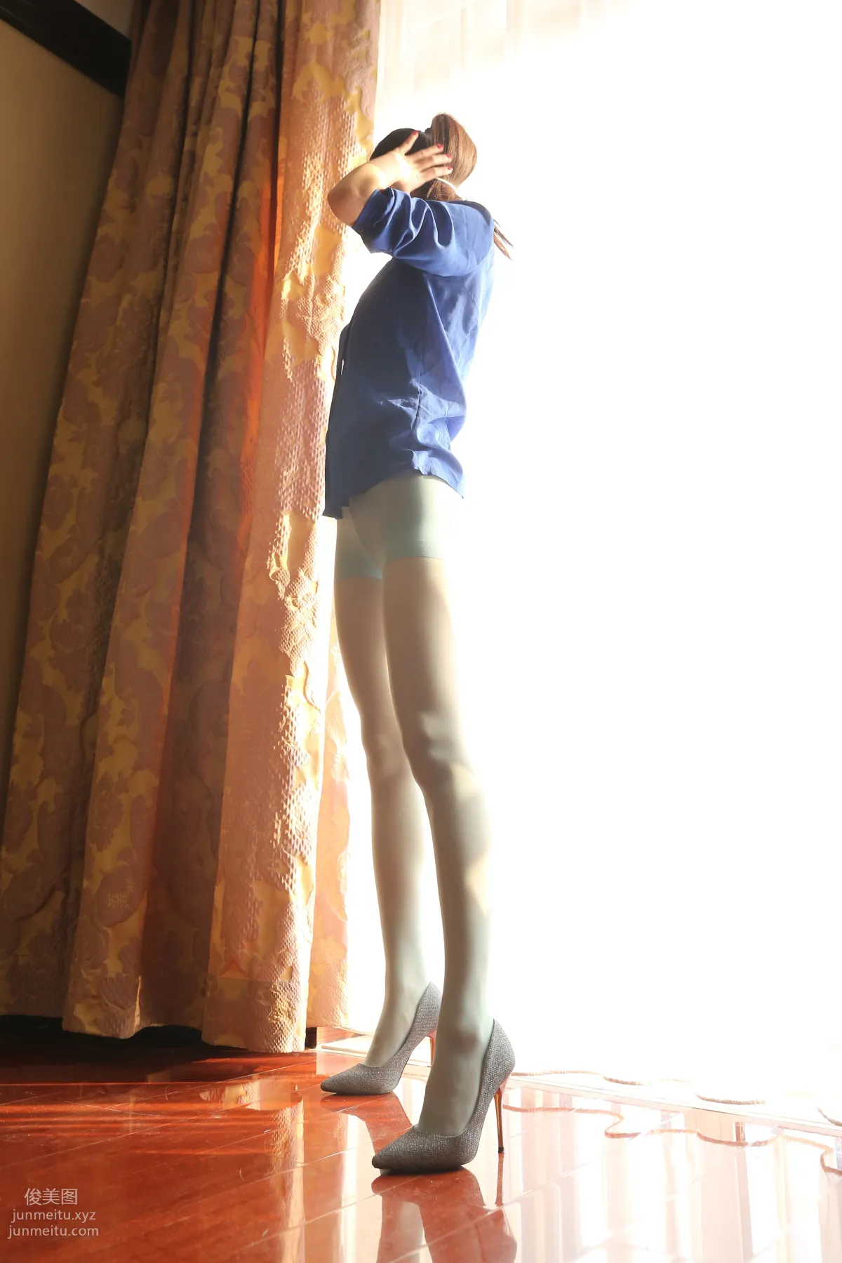 [Nicole Feet] NO.017 Indoor 3, Beautiful Silk Legs [71P] photo 43