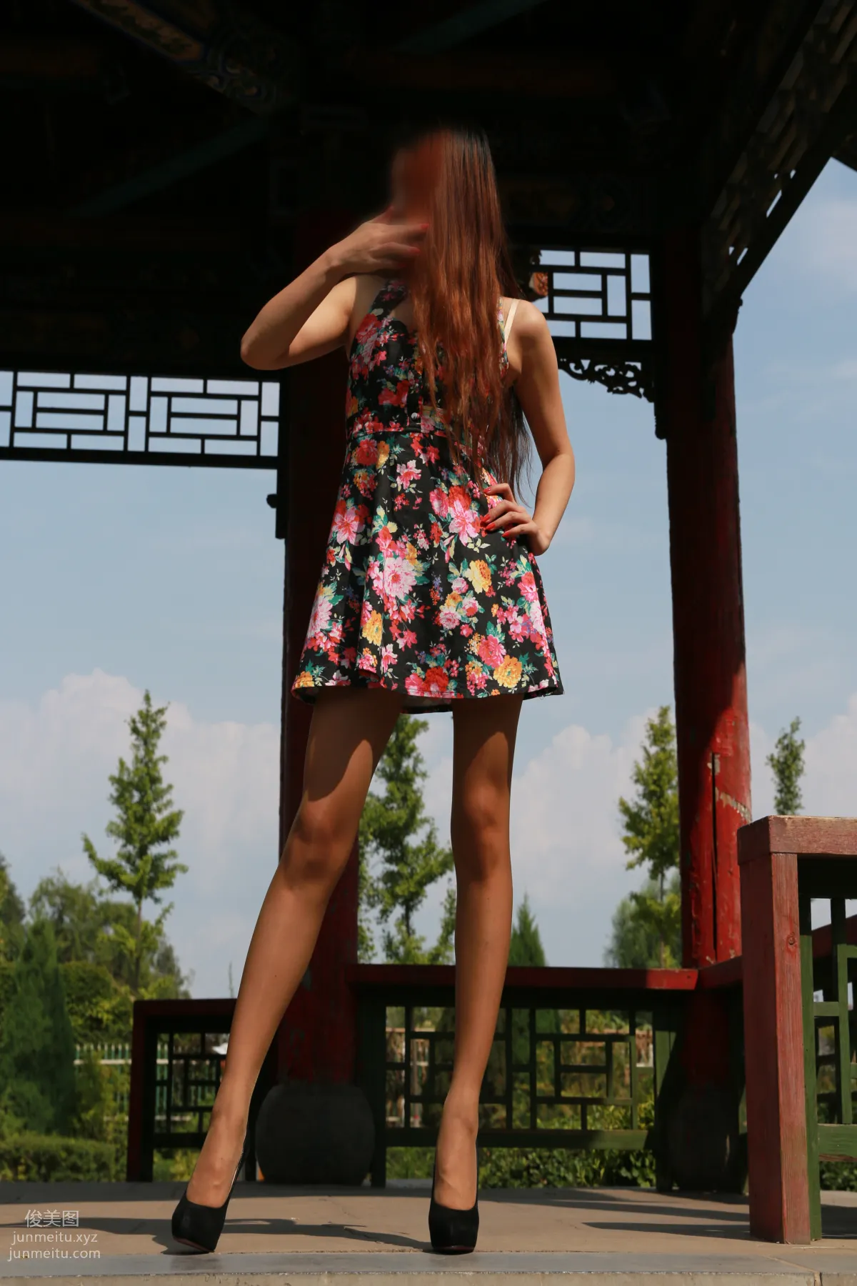 [Nicole Feet] NO.006 Park 2, Gray and Colorful Stockings [144P] photo 29
