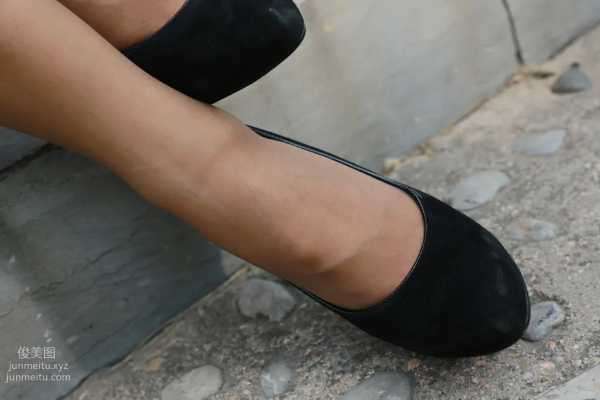 [Nicole Feet] NO.006 Park 2, Gray and Colorful Stockings [144P] photo 125