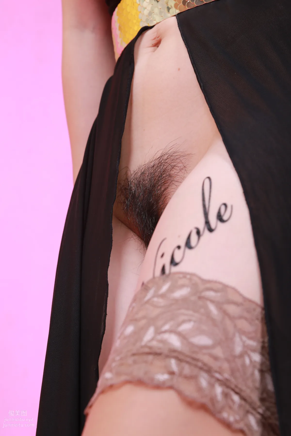 [Nicole Feet] NO.012 Studio Shoot 1, High Heels and Silk Curves [165P] photo 131