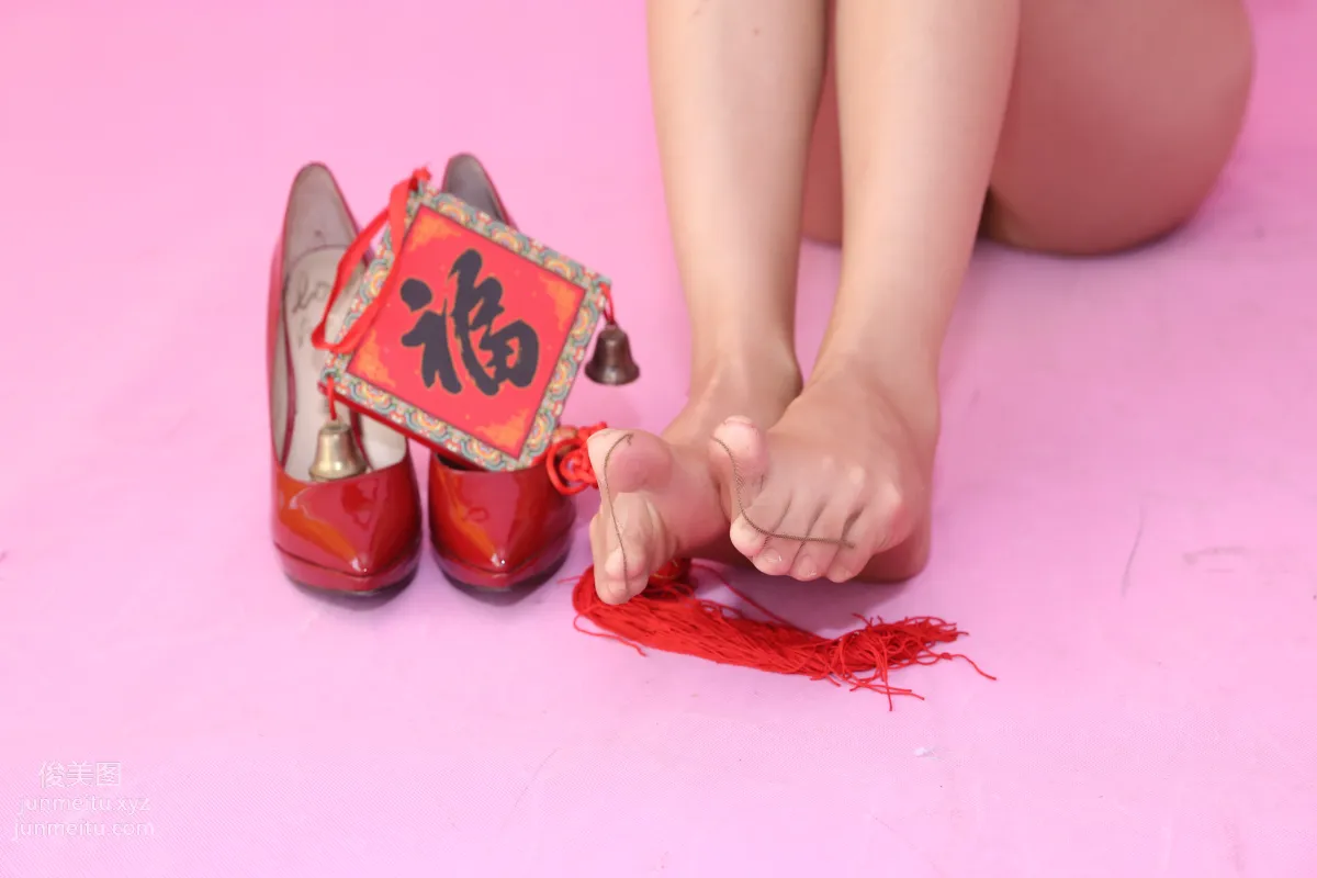 [Nicole Feet] NO.019 Red 1, Nude Stockings [88P] photo 45