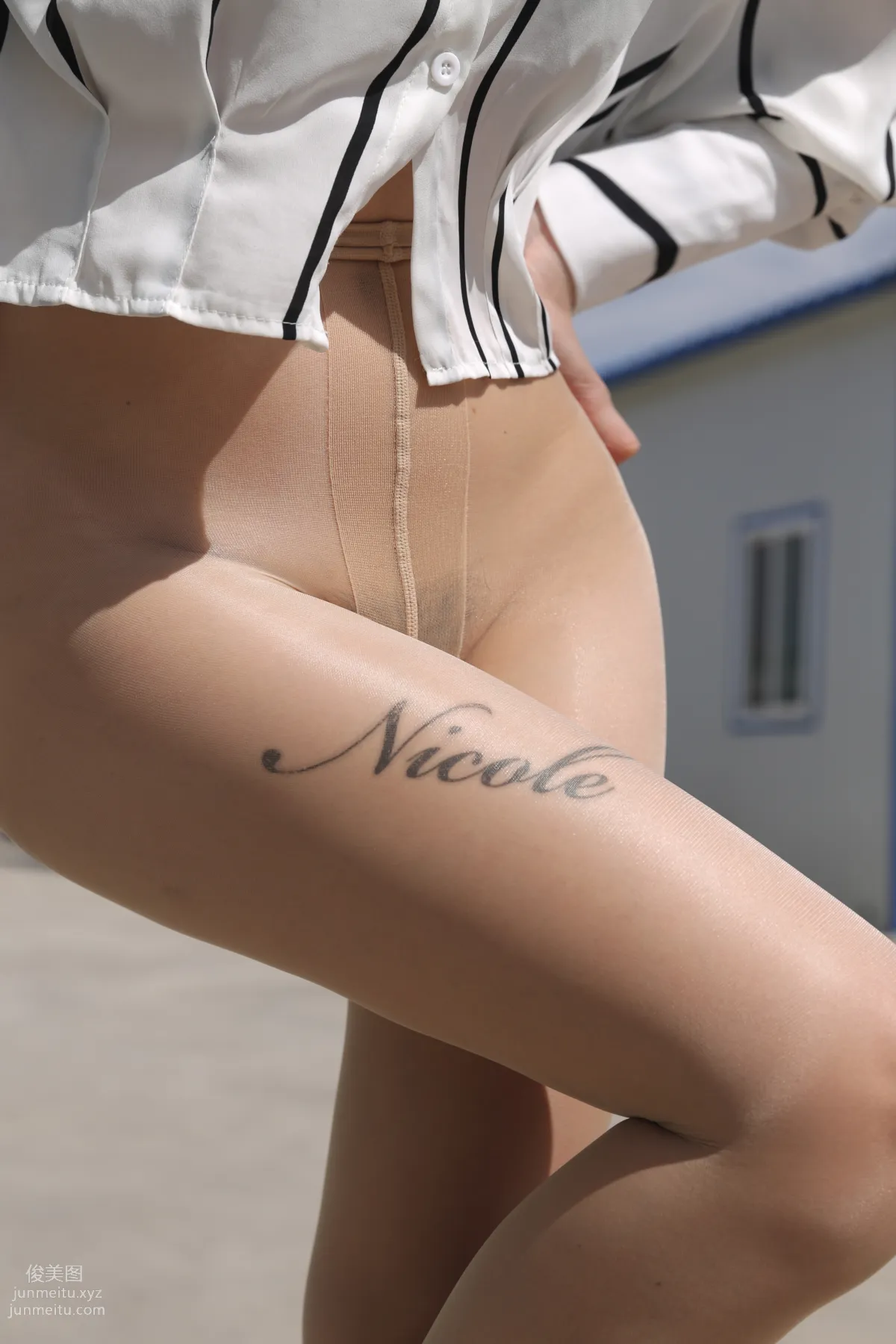 [Nicole Feet] NO.002 Factory Area 2, Nude Stockings and Beautiful Curves [133P] photo 77