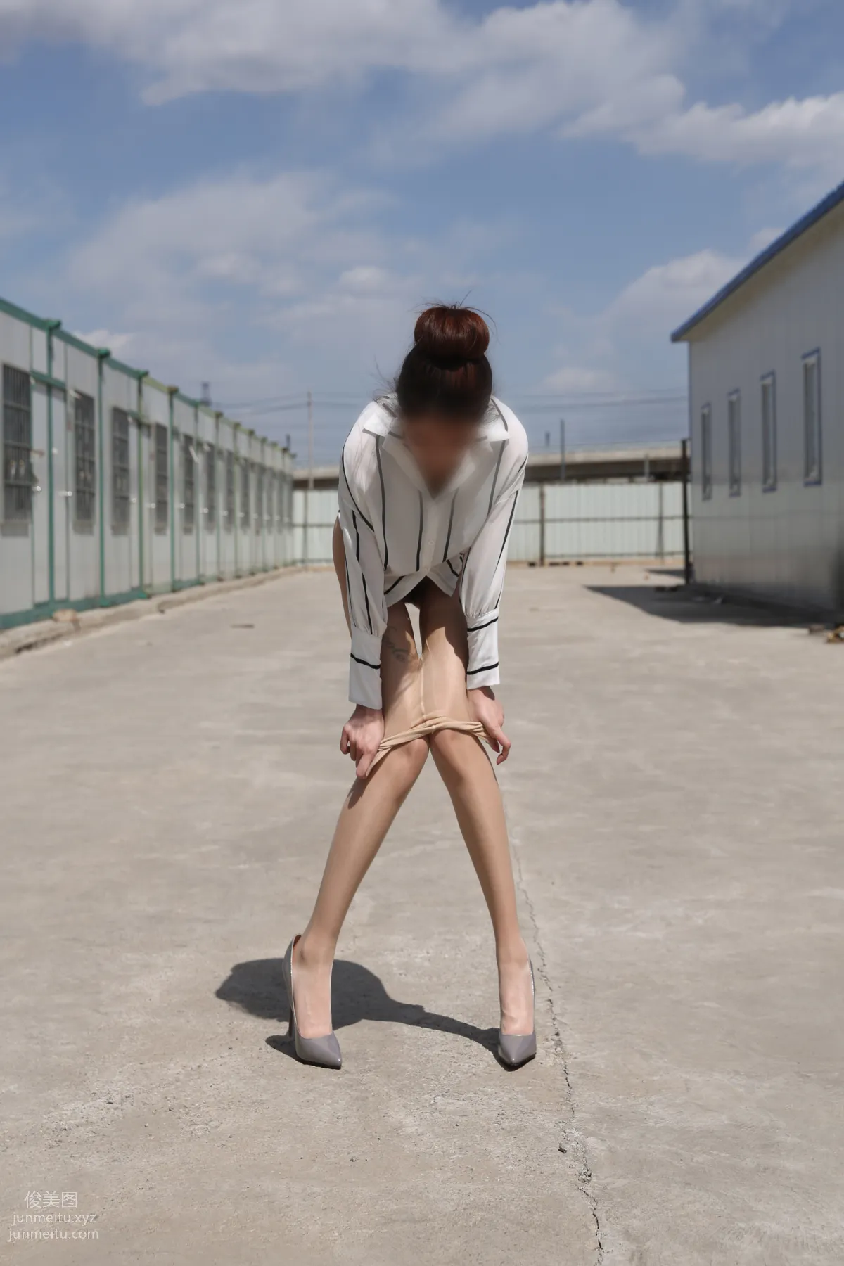 [Nicole Feet] NO.002 Factory Area 2, Nude Stockings and Beautiful Curves [133P] photo 100