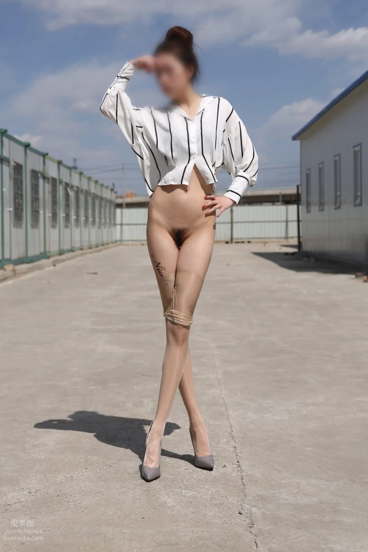 [Nicole Feet] NO.002 Factory Area 2, Nude Stockings and Beautiful Curves [133P] photo 103