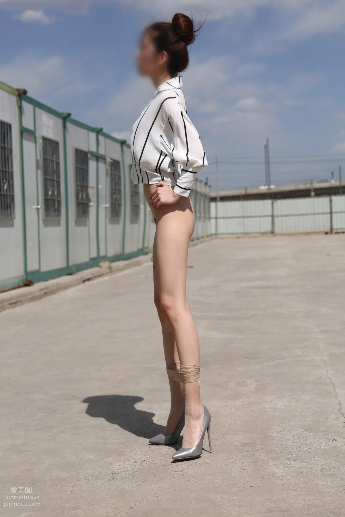 [Nicole Feet] NO.002 Factory Area 2, Nude Stockings and Beautiful Curves [133P] photo 113