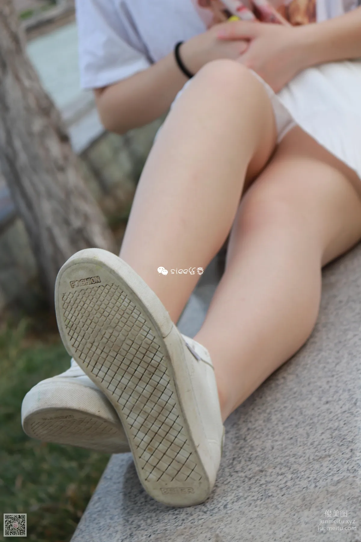 [SIEE絲意] No.154 晨晨~小白裙配肉絲 [41P][原刊] 15