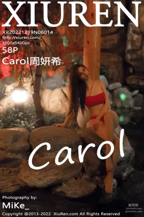 [Xiuren秀人網]2022.12.19 NO.6014 Carol周妍希