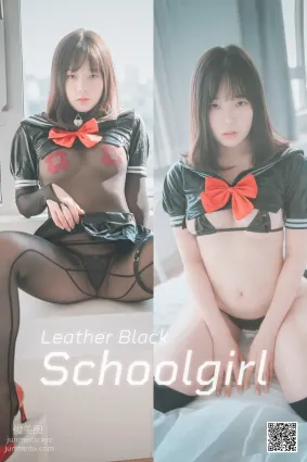 060.[DJAWA] Pia - Leather Black Schoolgirl[103P]