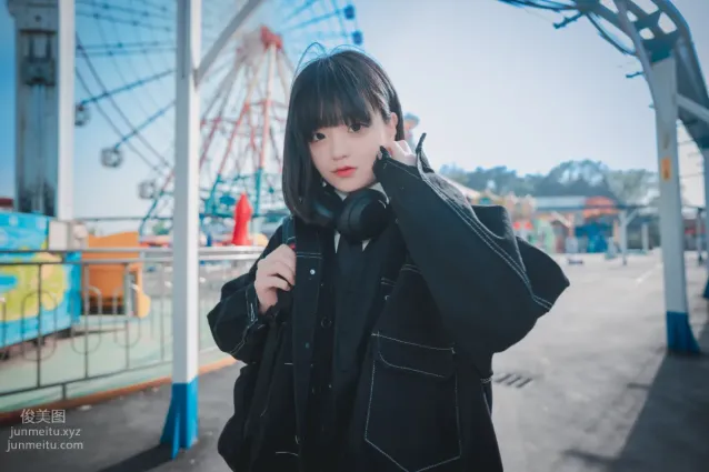 303.DJAWA Photo - Jenny（정제니）Theme Park Girl [162P]