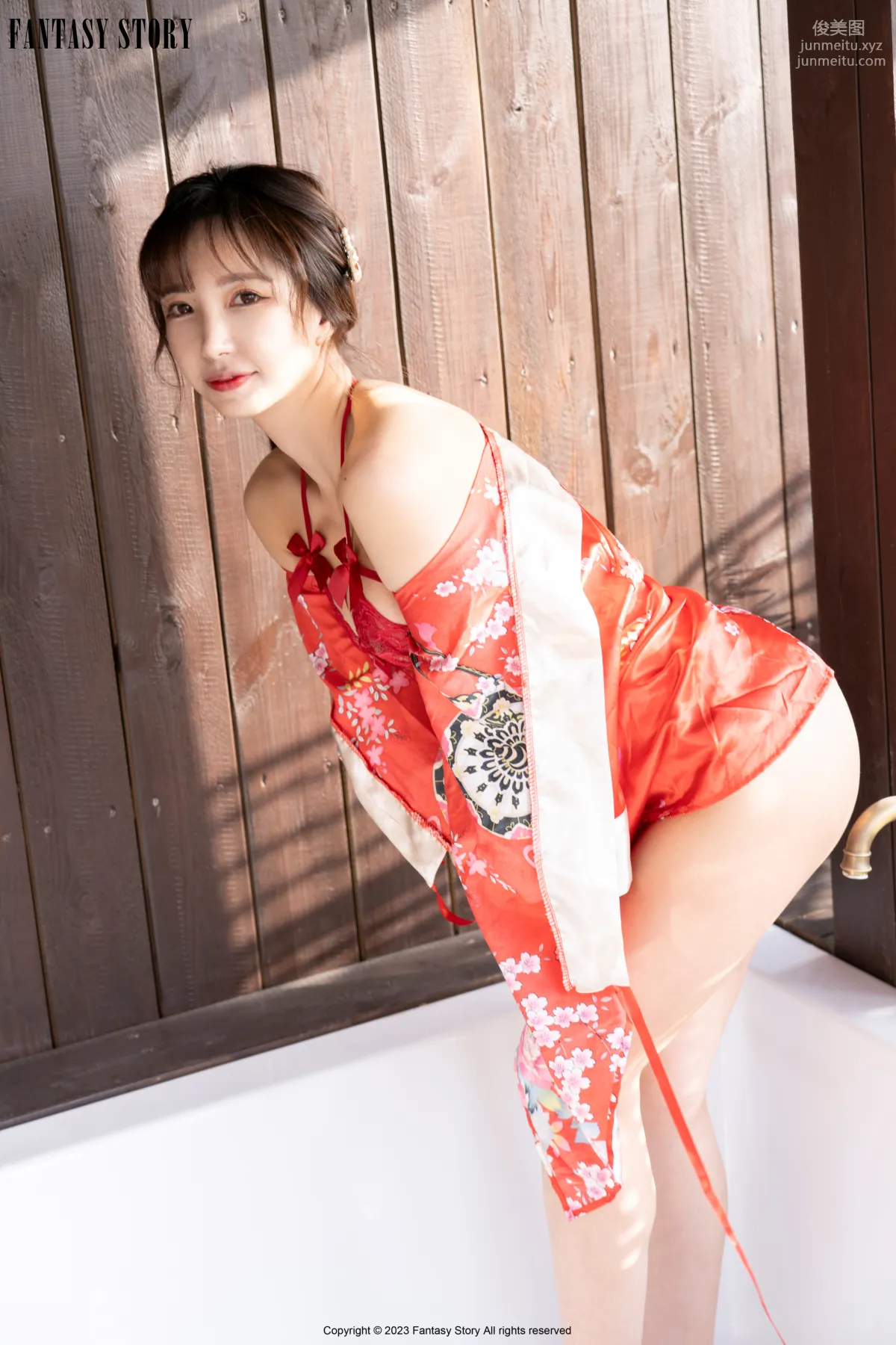 010.[Fantasy Story] Rua - A girl in a red yukata[106P] 52