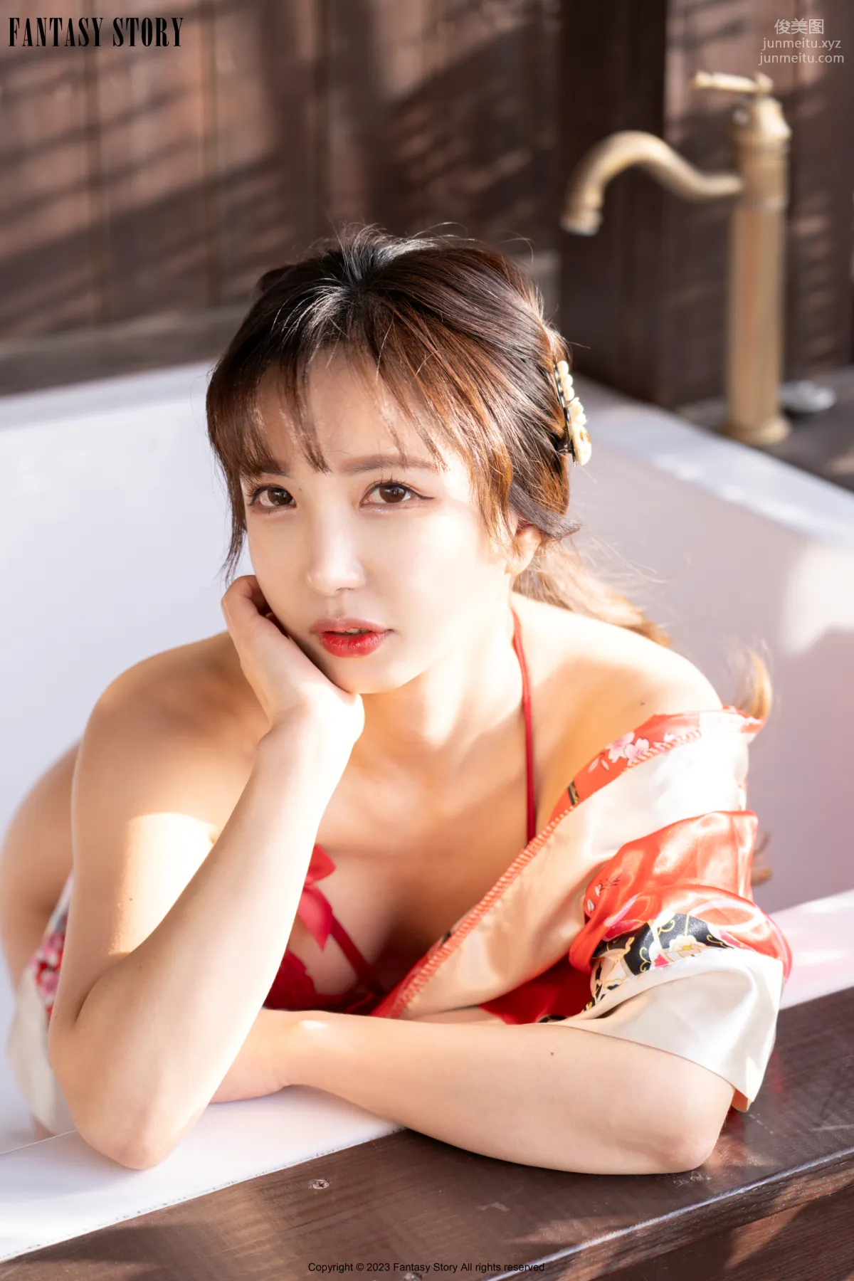 010.[Fantasy Story] Rua - A girl in a red yukata[106P] 53