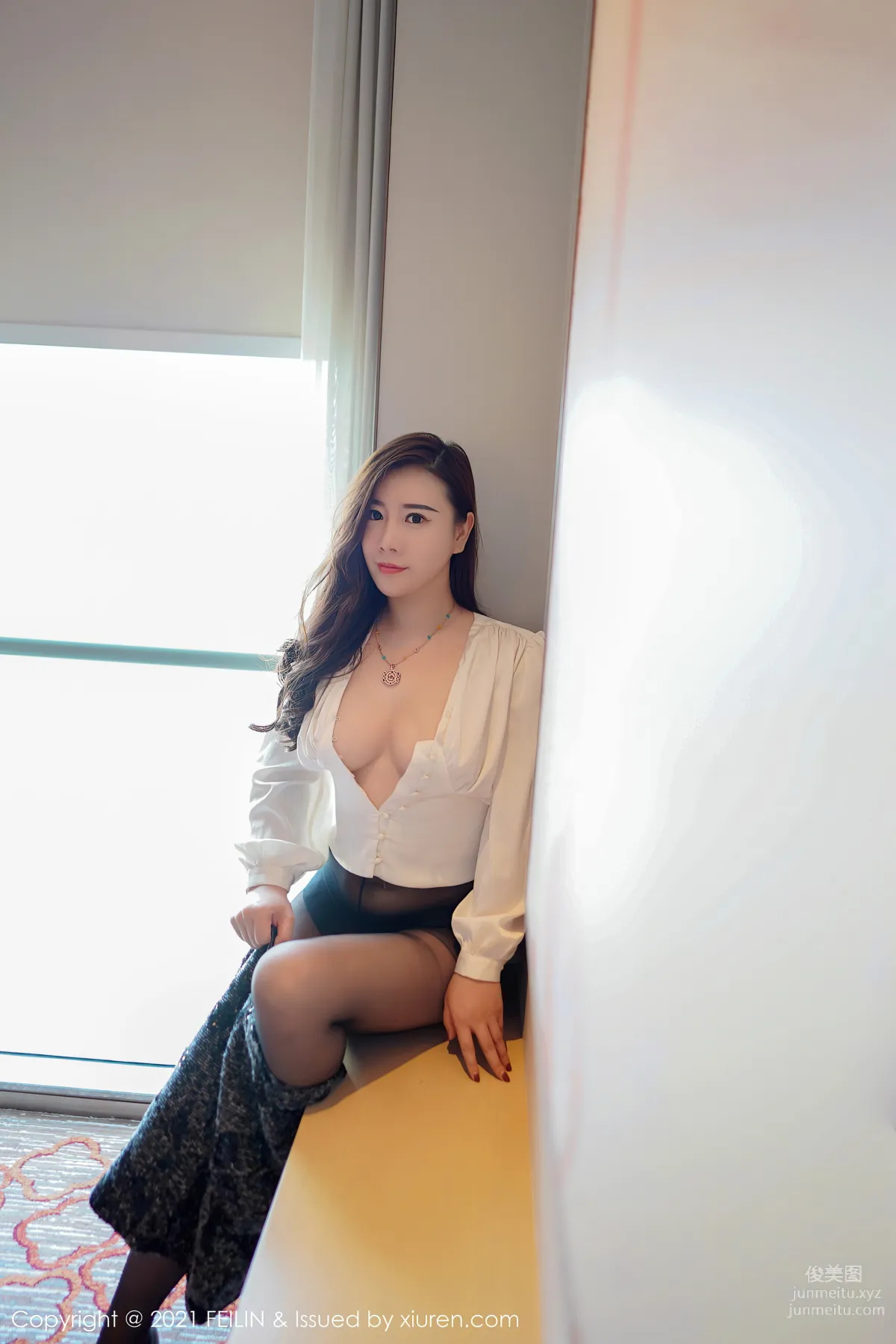 [FeiLin] 2021.07.05 VOL.400 Wang Wanyou Queen photo 25